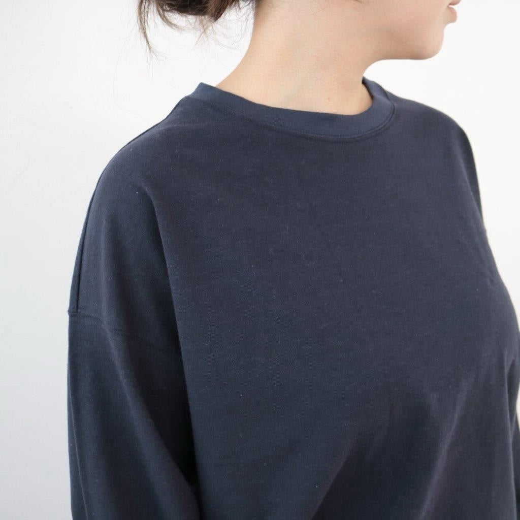 YARRA ECO天竺ワイドプルオーバー YR-1461-279