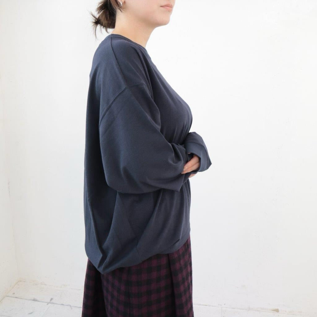 YARRA ECO天竺ワイドプルオーバー YR-1461-279