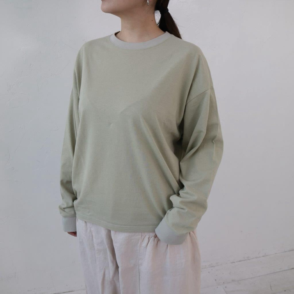 YARRA ECO天竺ワイドプルオーバー YR-1461-279