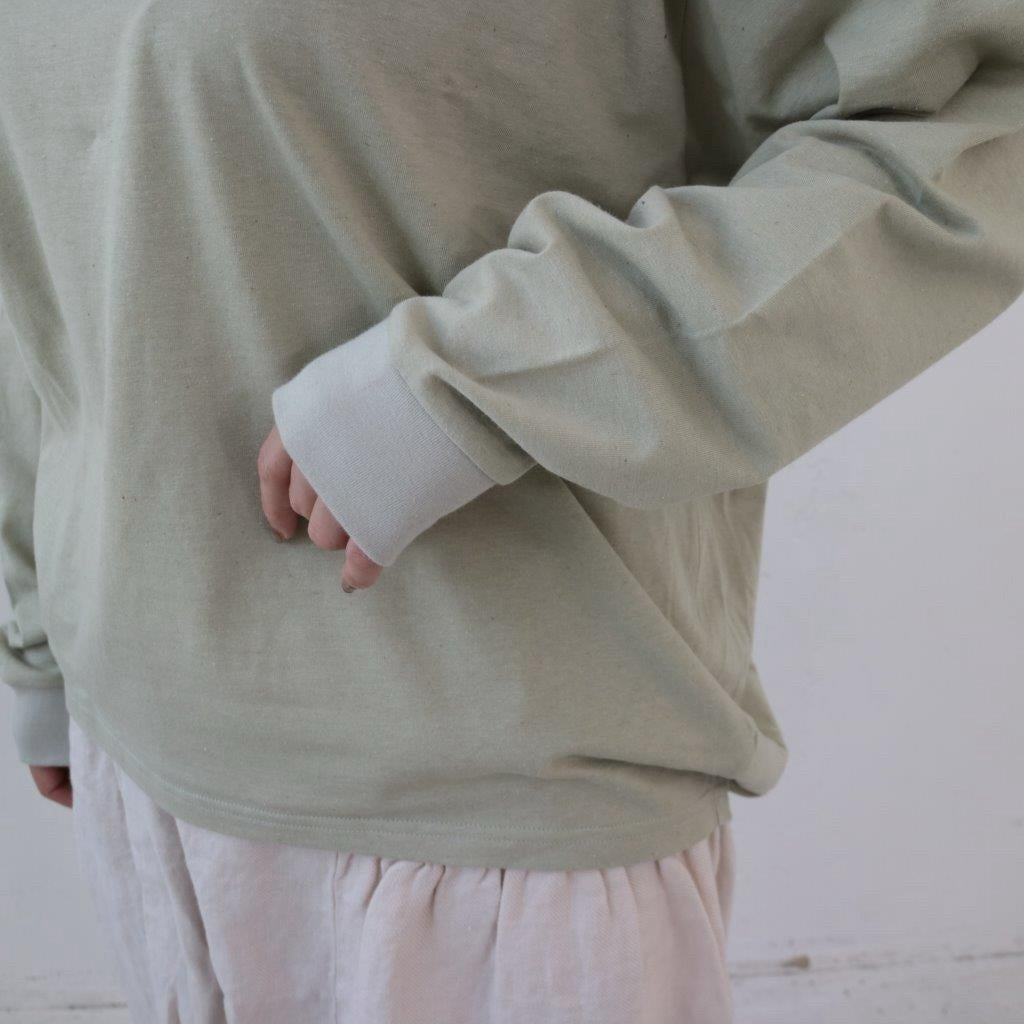 YARRA ECO天竺ワイドプルオーバー YR-1461-279