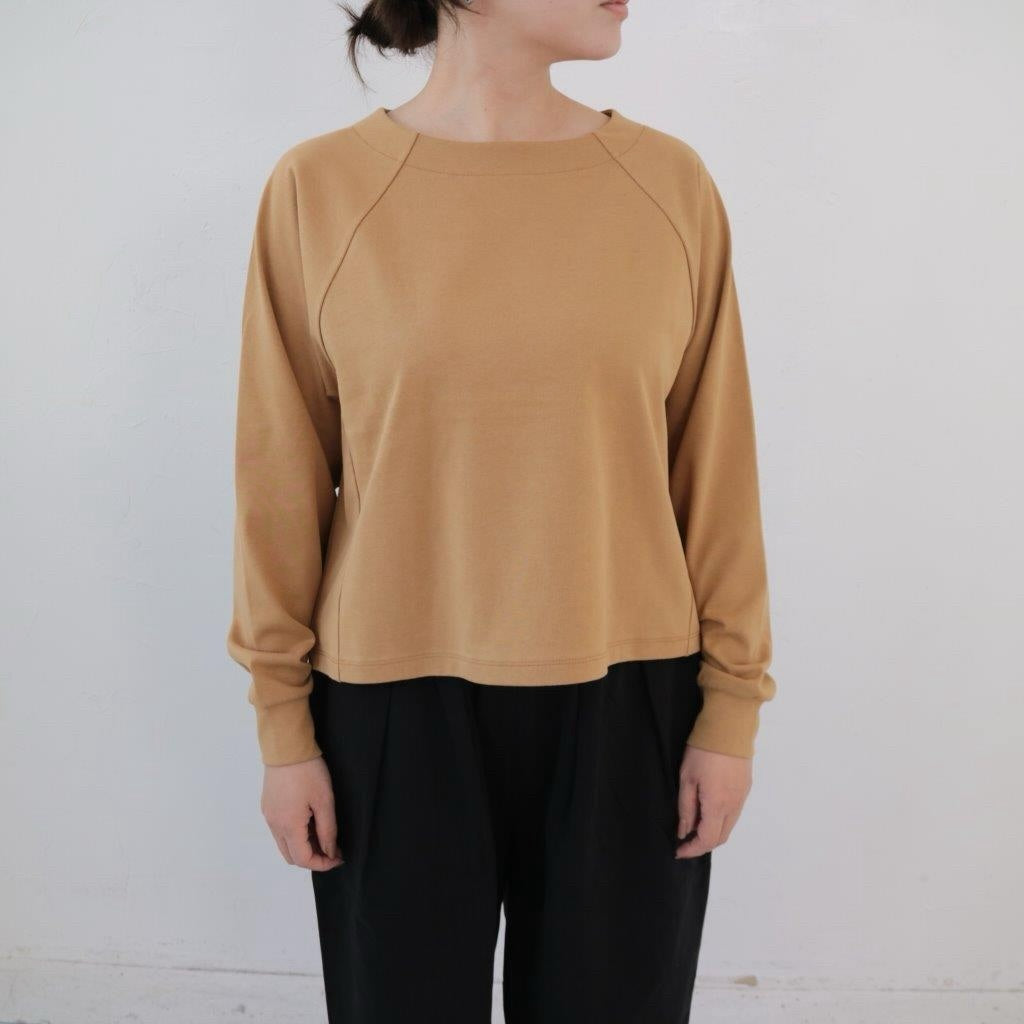 YARRA デラヴェ天竺ラグランプルオーバー YR-1461-278