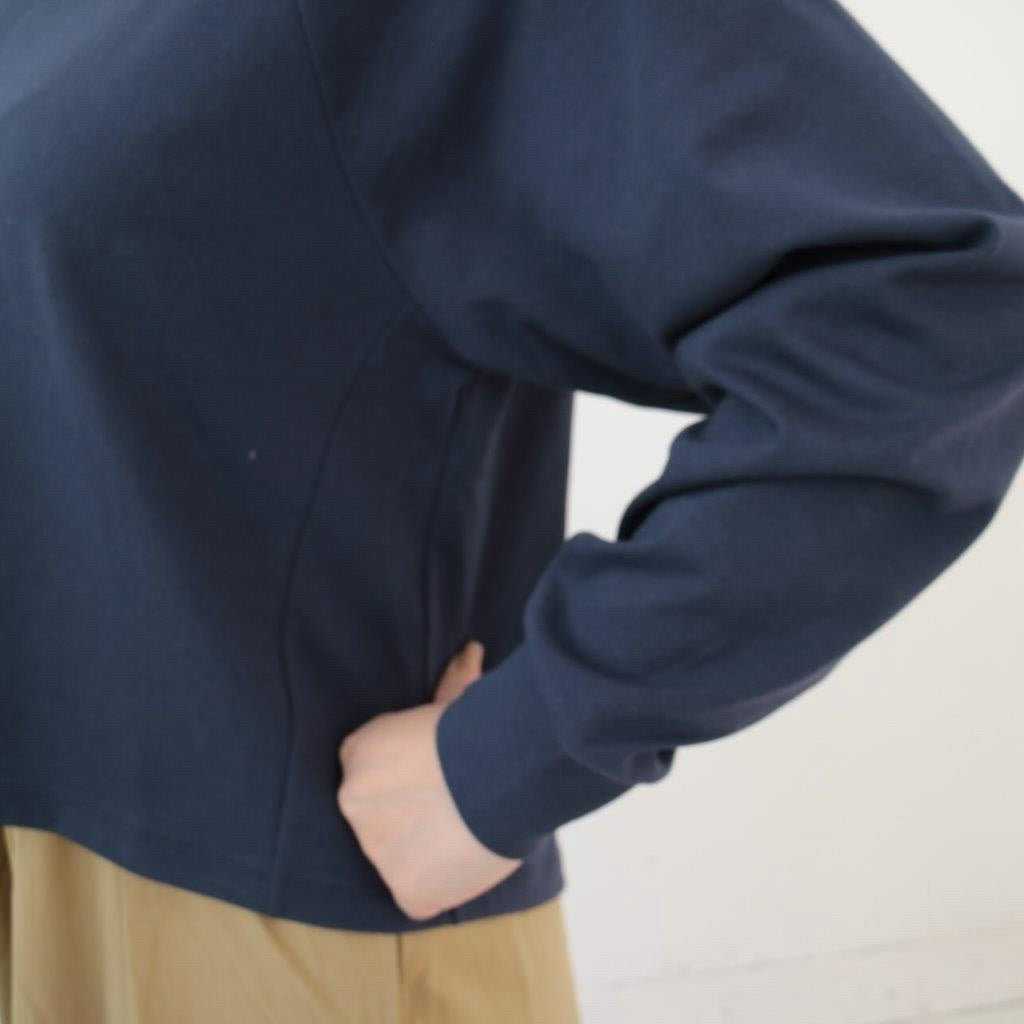 YARRA デラヴェ天竺ラグランプルオーバー YR-1461-278