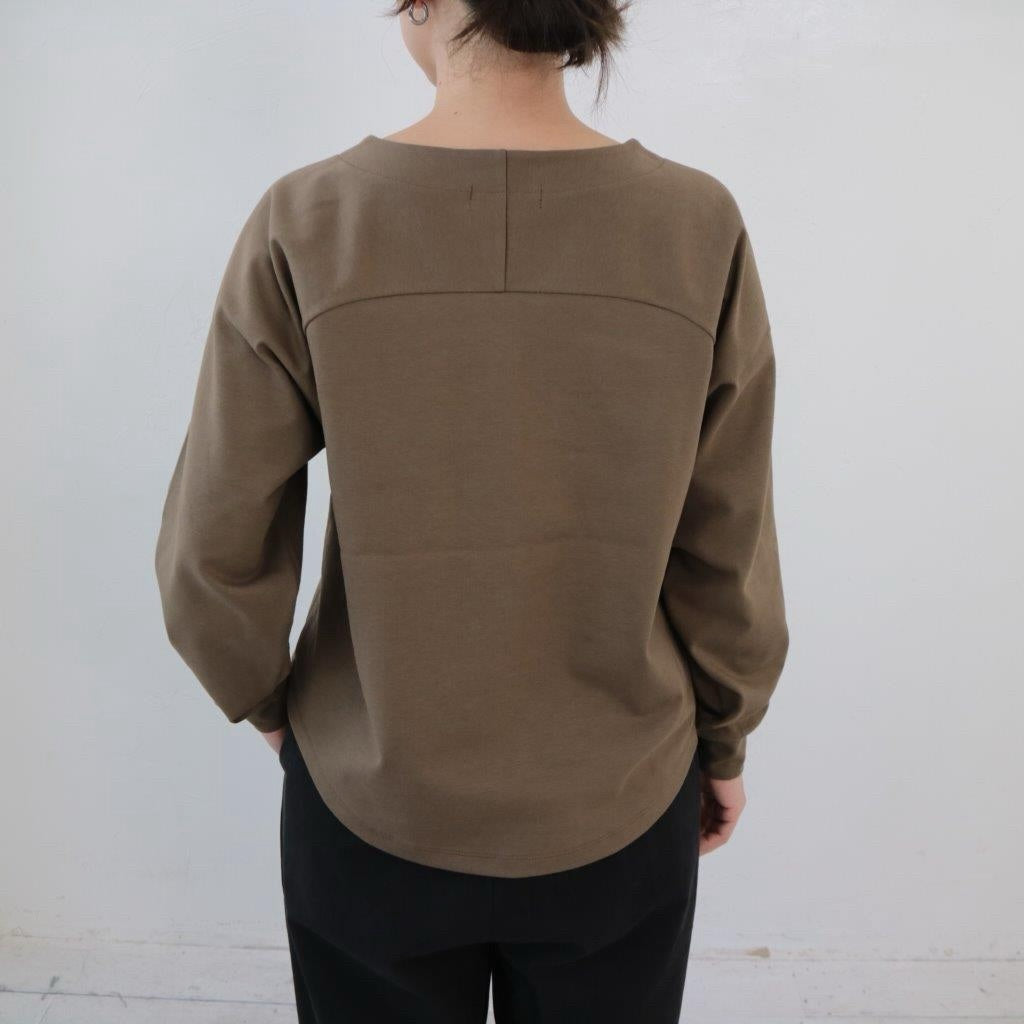 YARRA デラヴェ天竺ラグランプルオーバー YR-1461-278