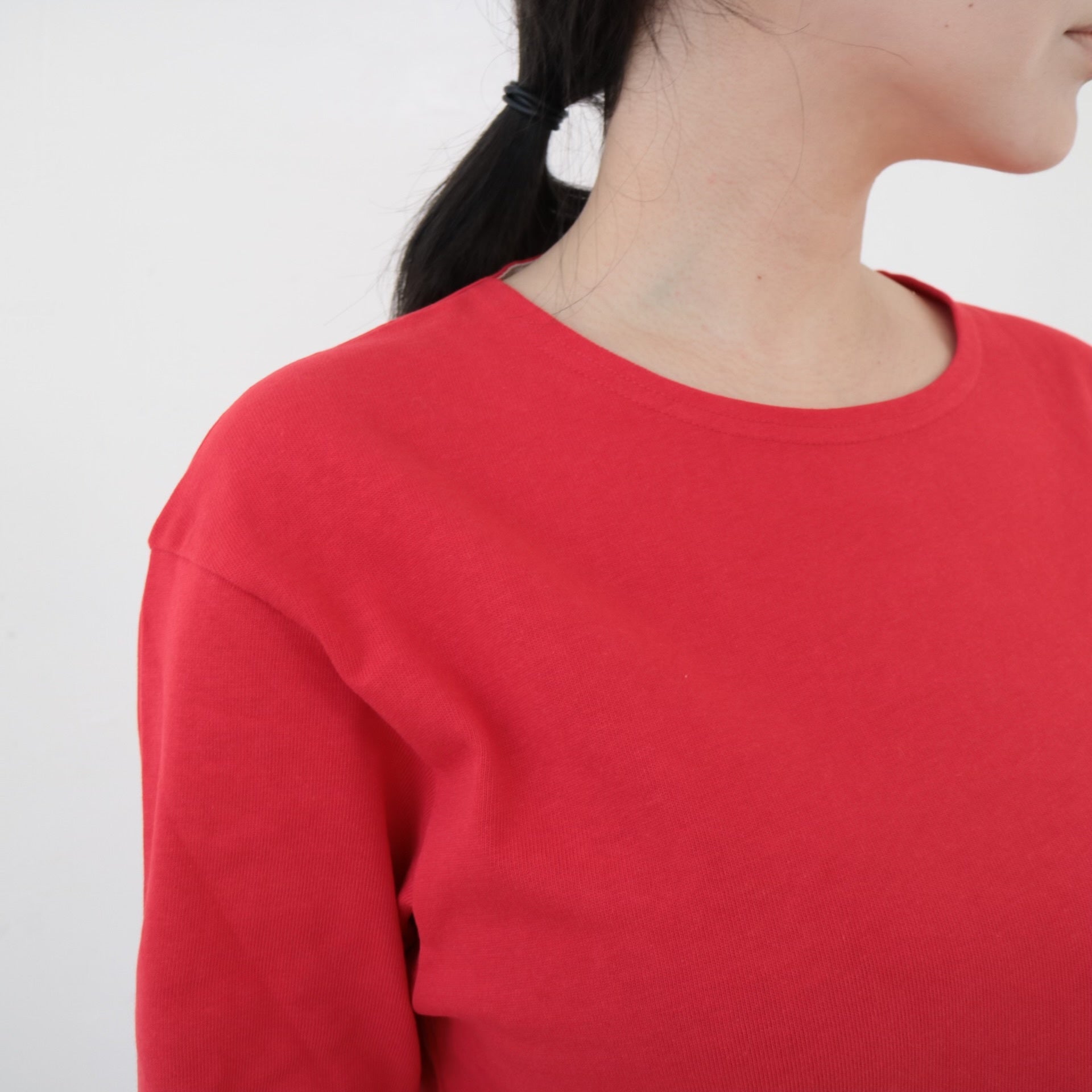 YARRA バックスラッシュネックプルオーバー YR-1411-205