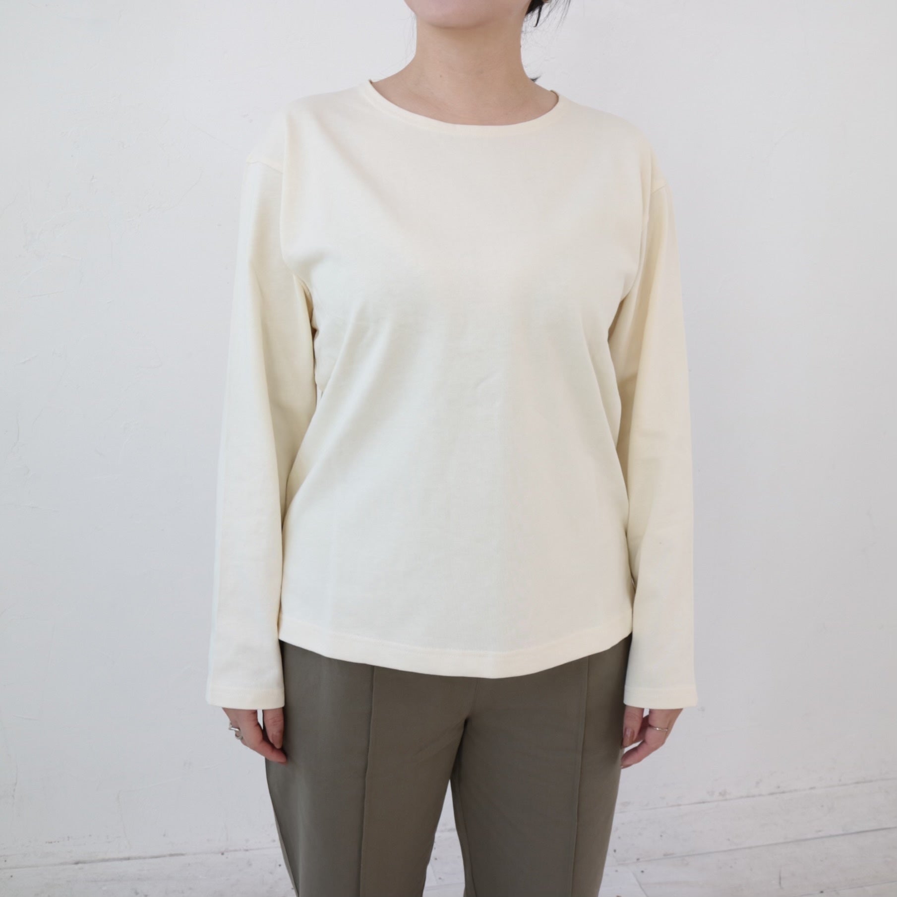 YARRA バックスラッシュネックプルオーバー YR-1411-205