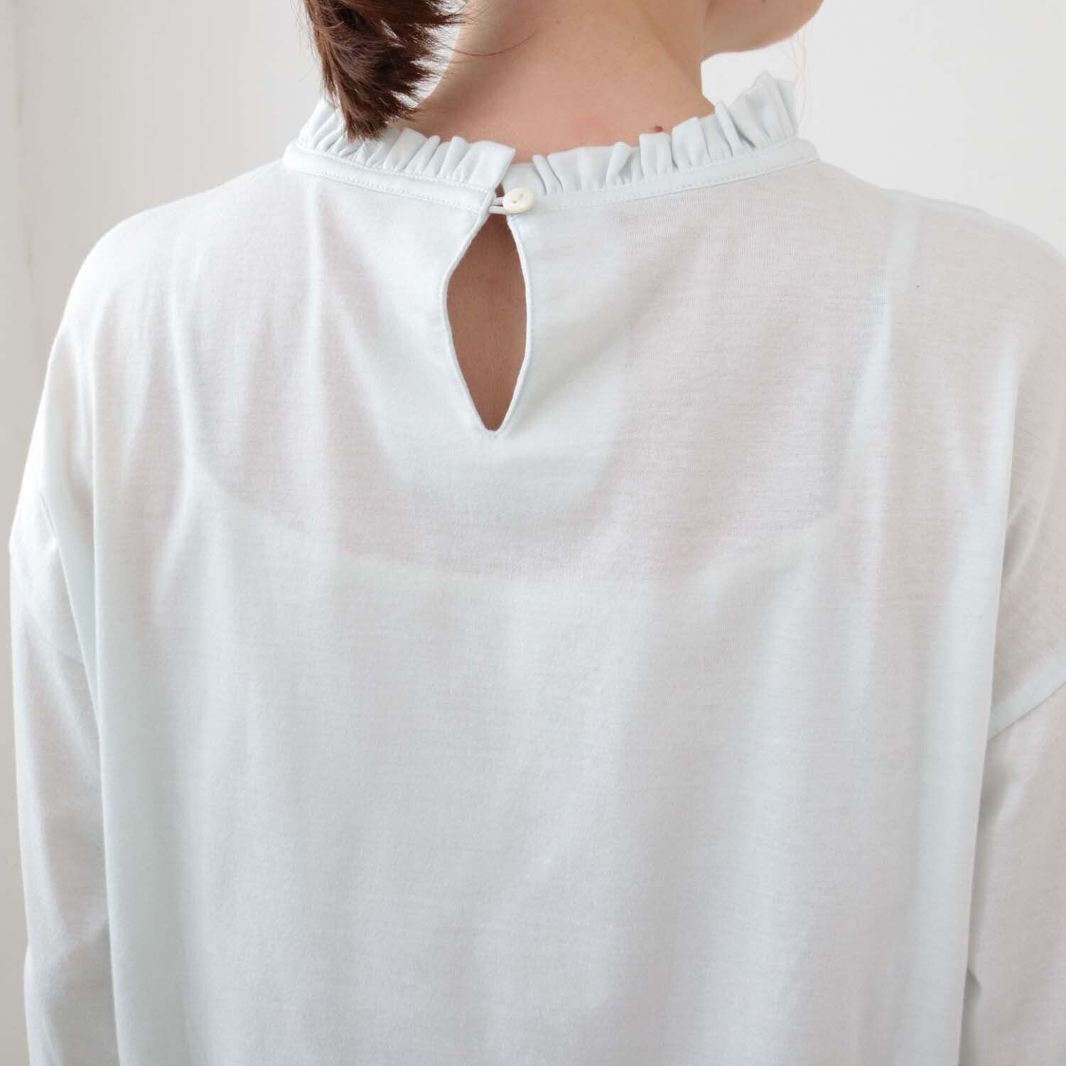 doux bleu フリル襟カットソー DB-2411-013