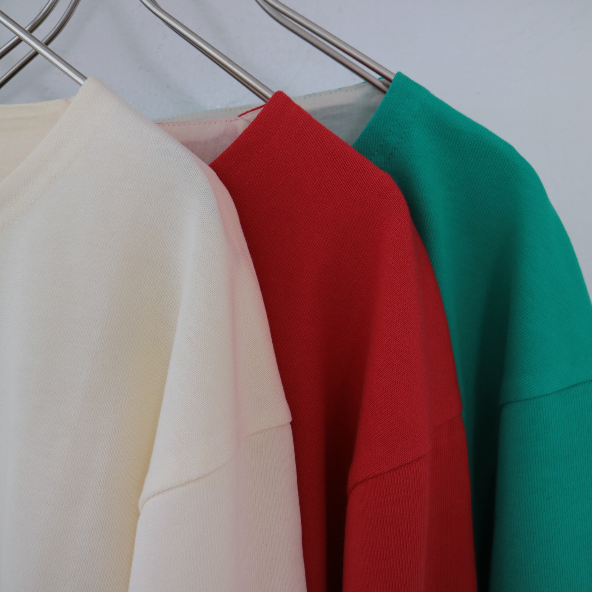 YARRA バックスラッシュネックプルオーバー YR-1411-205