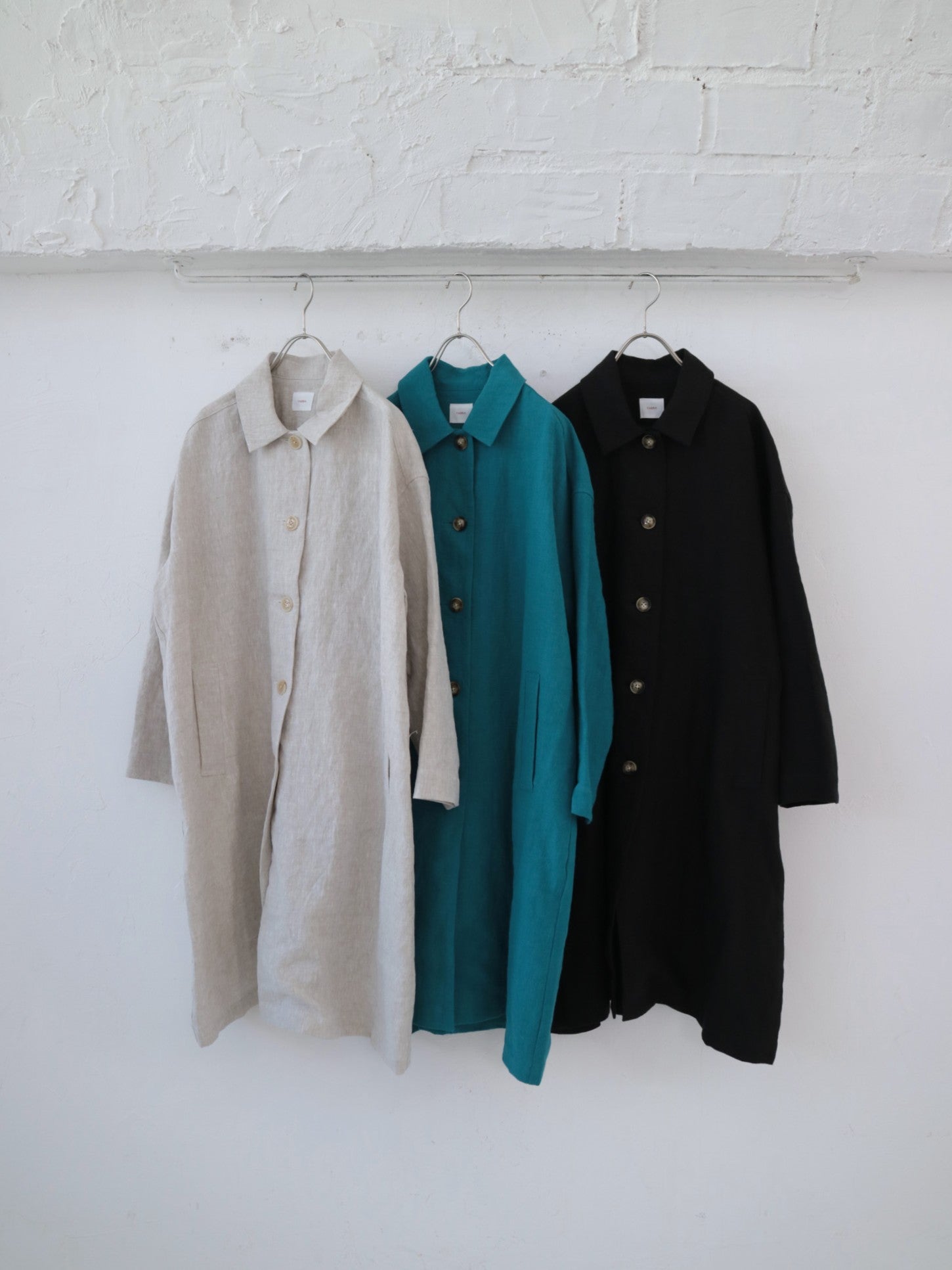 YARRA ナチュラルリネンコート YR-1617-217