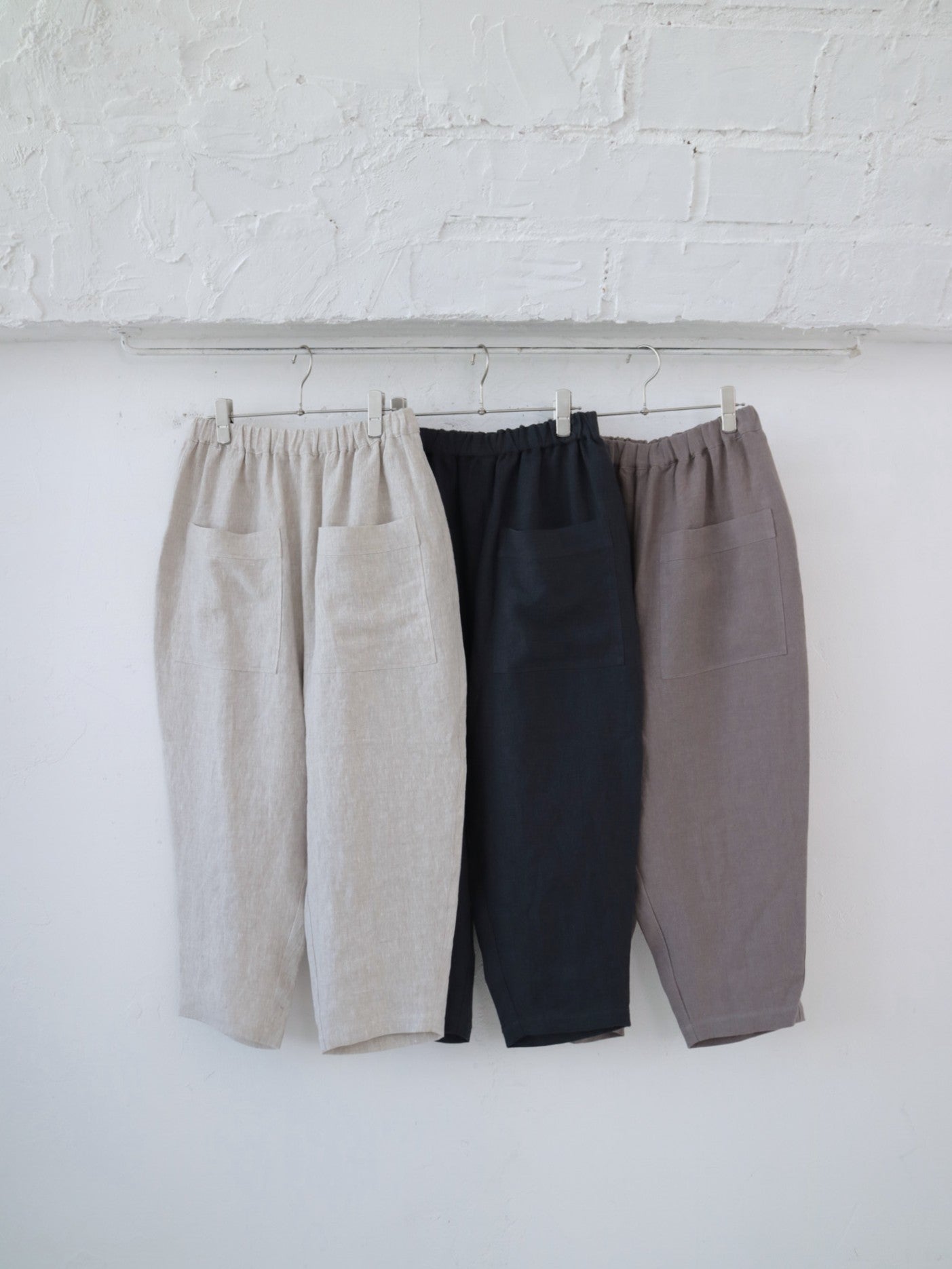 YARRA フロントポケット8分丈パンツ YR-1615-229