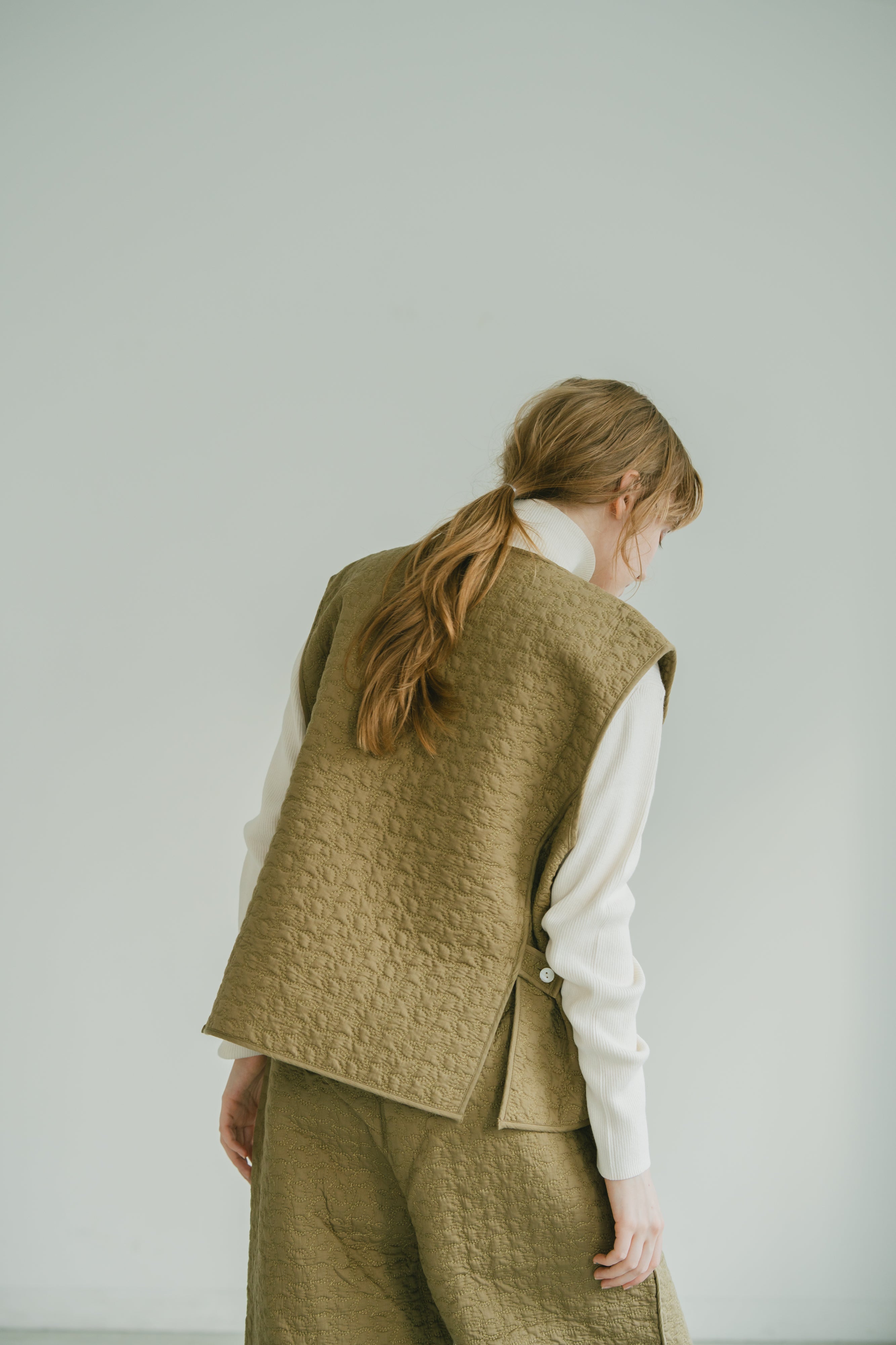 YARRA INDIAキルティングベスト YR-1558-270