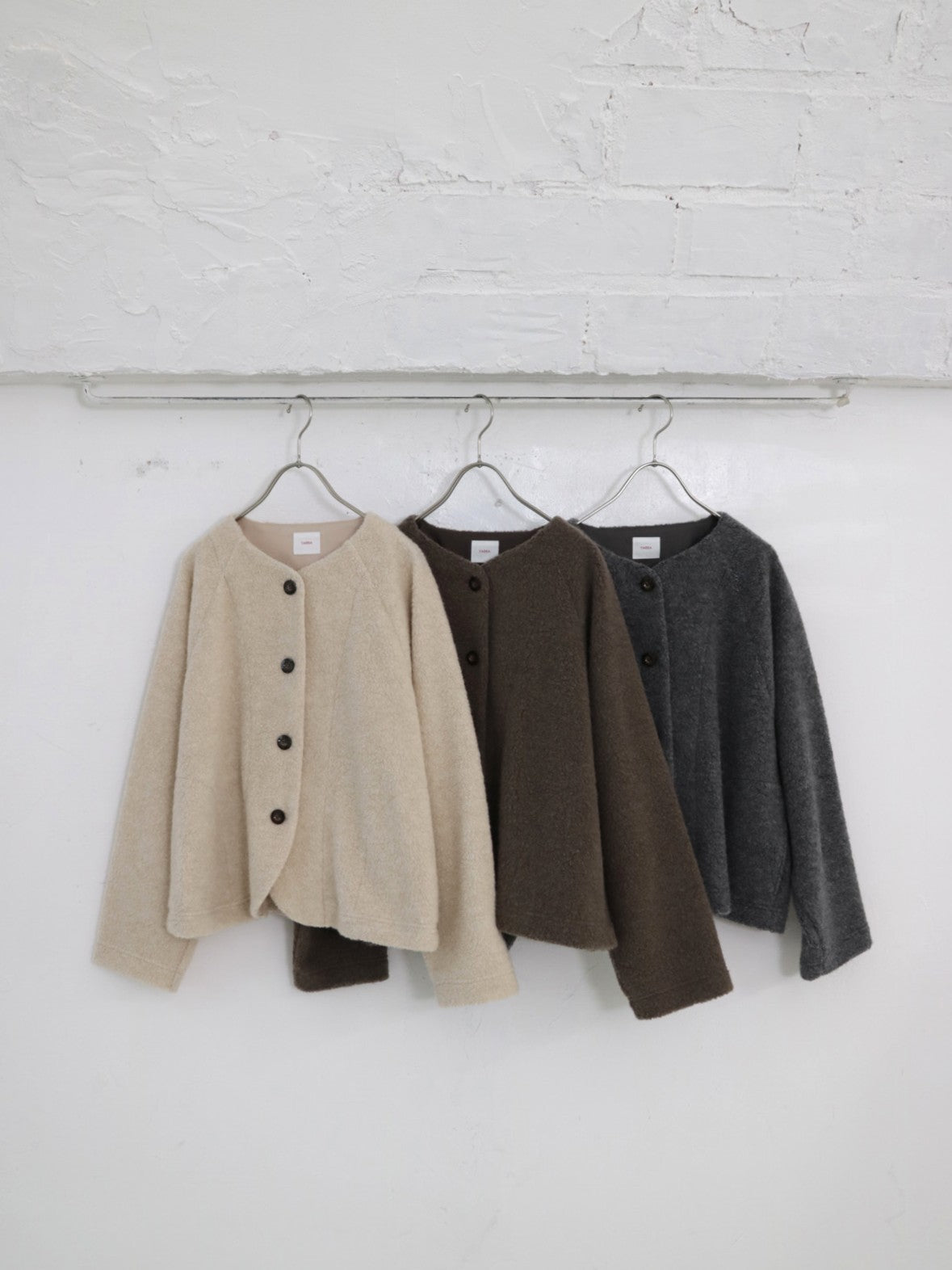 YARRA ウールリッチパイルラグランジャケット YR-1557-254