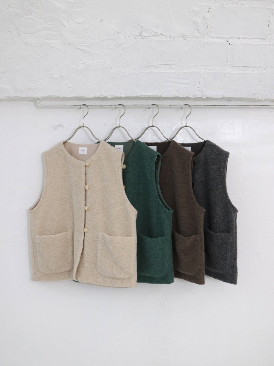 YARRA ウールリッチパイルループベスト YR-1558-255