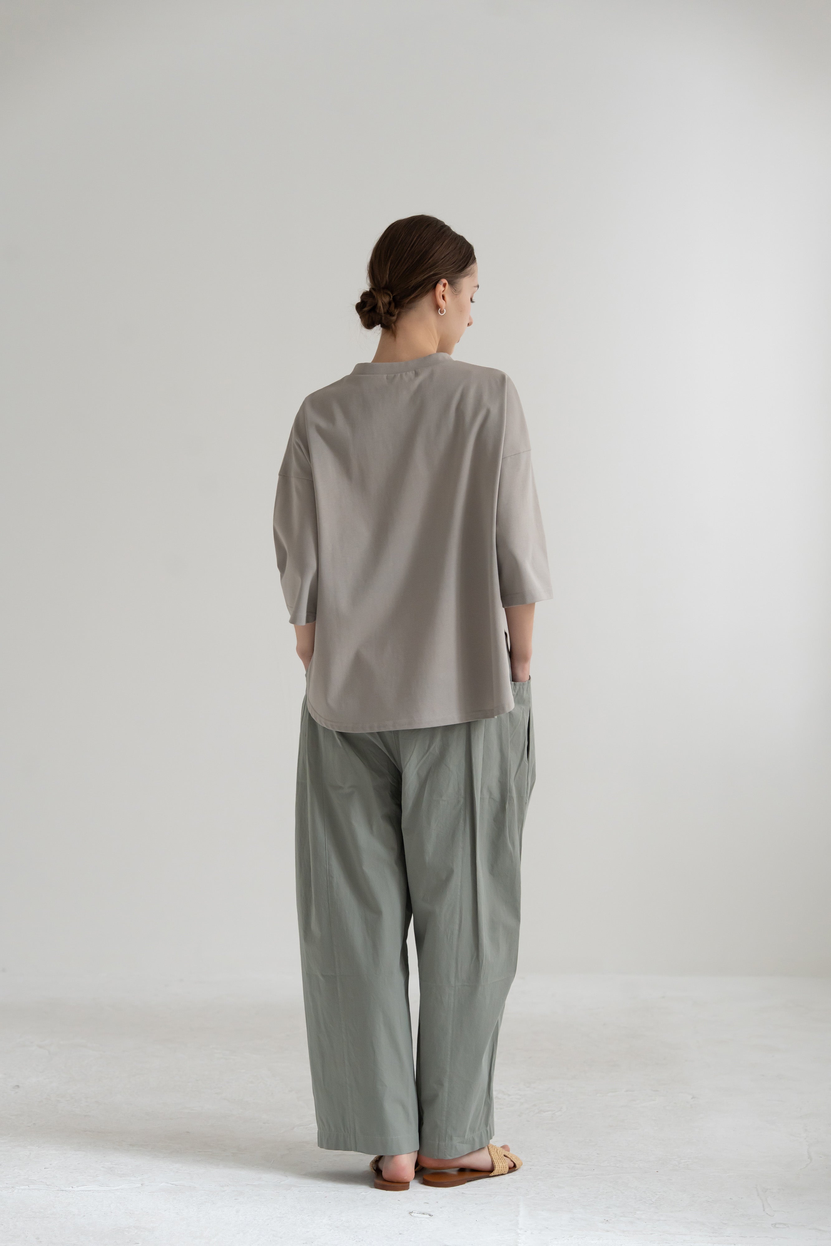 YARRA コンパクトツイルタックパンツ YR-1645-205