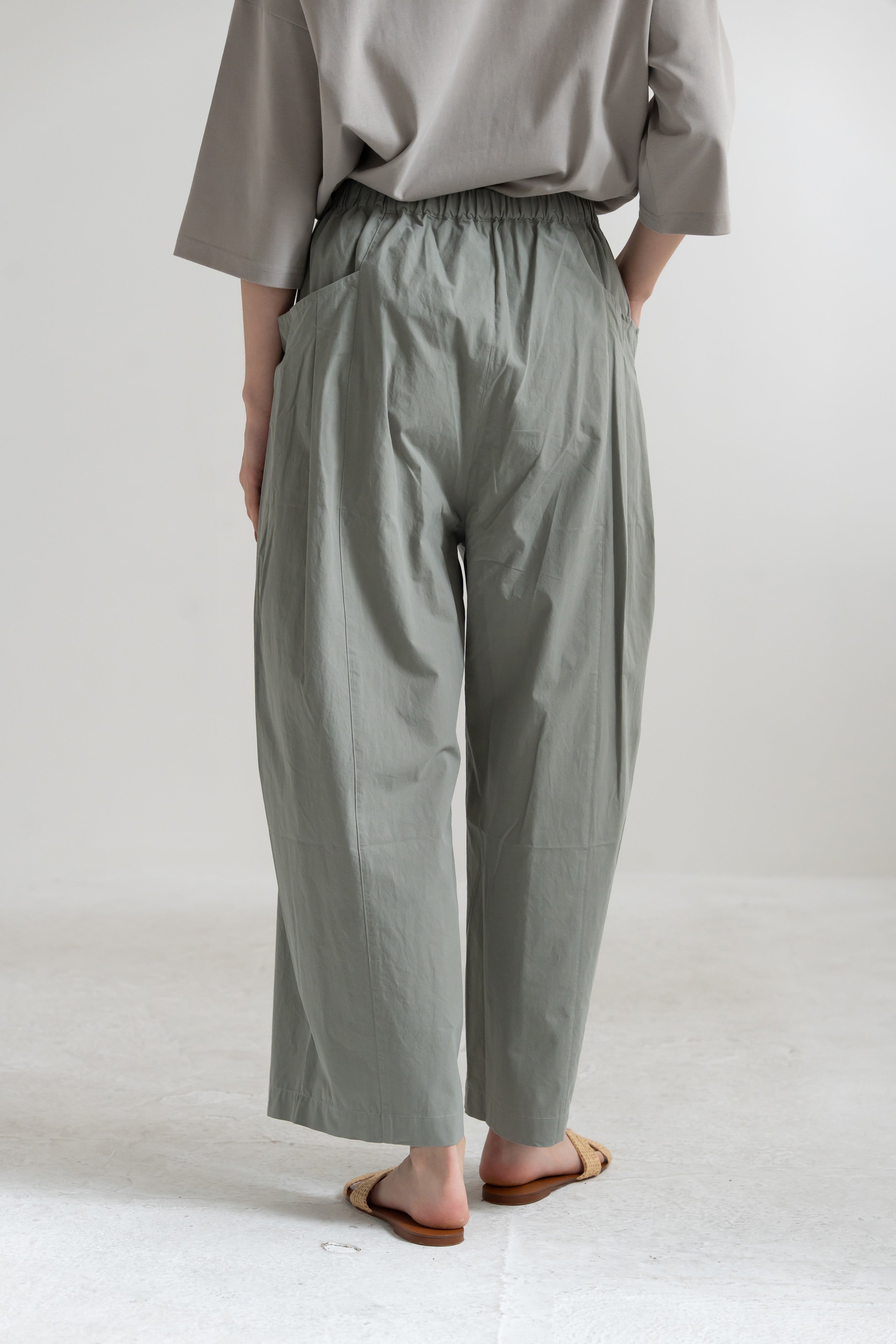 YARRA コンパクトツイルタックパンツ YR-1645-205