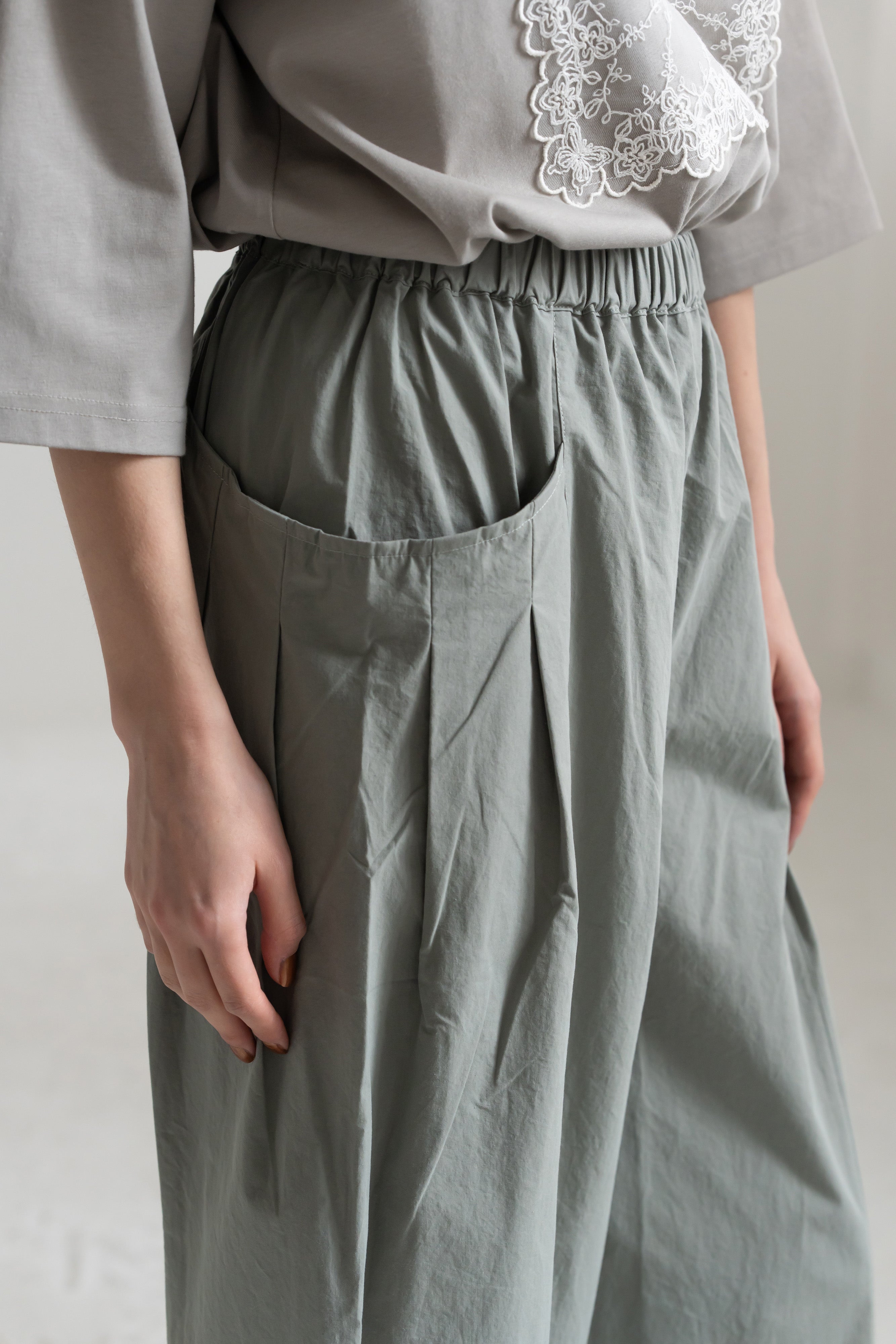 YARRA コンパクトツイルタックパンツ YR-1645-205