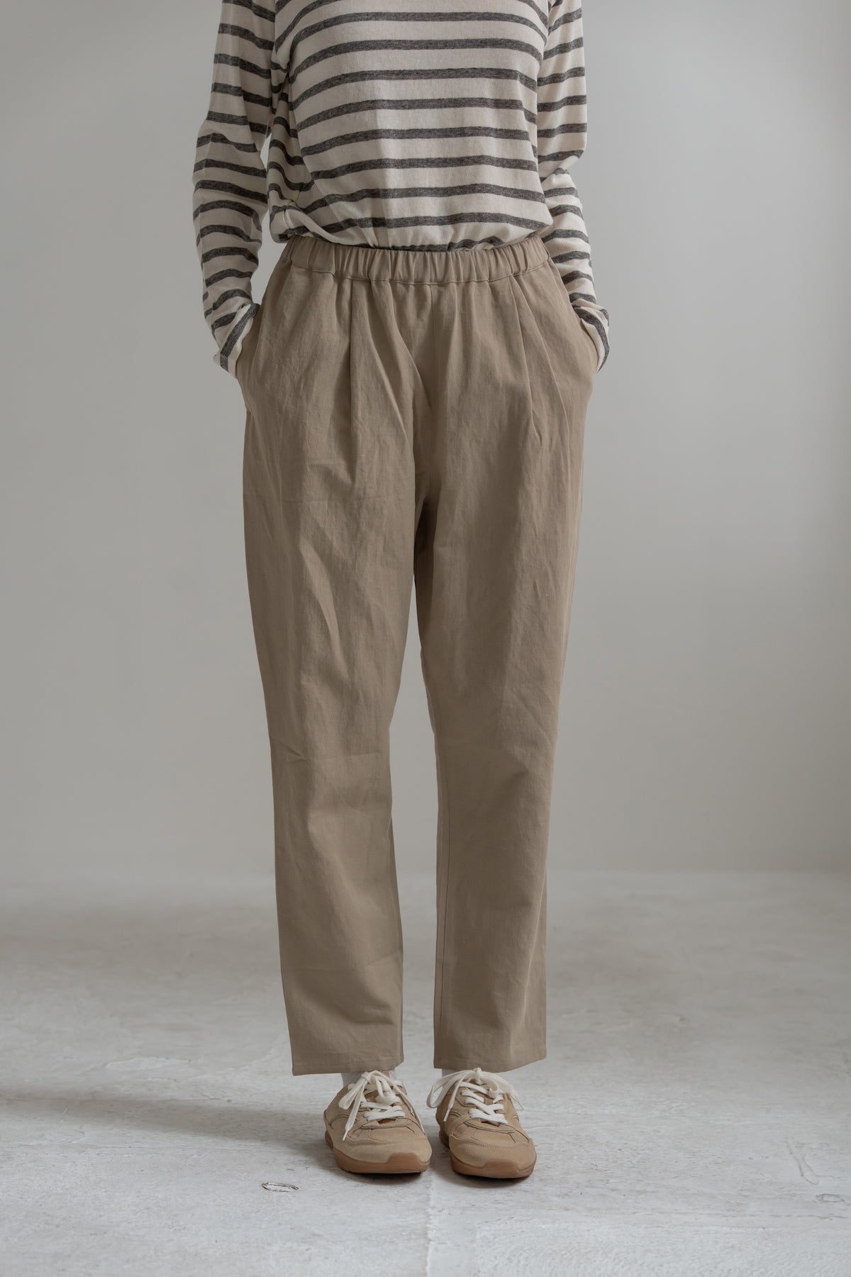 YARRA CLツイルスリムストレートパンツ YR-1645-228