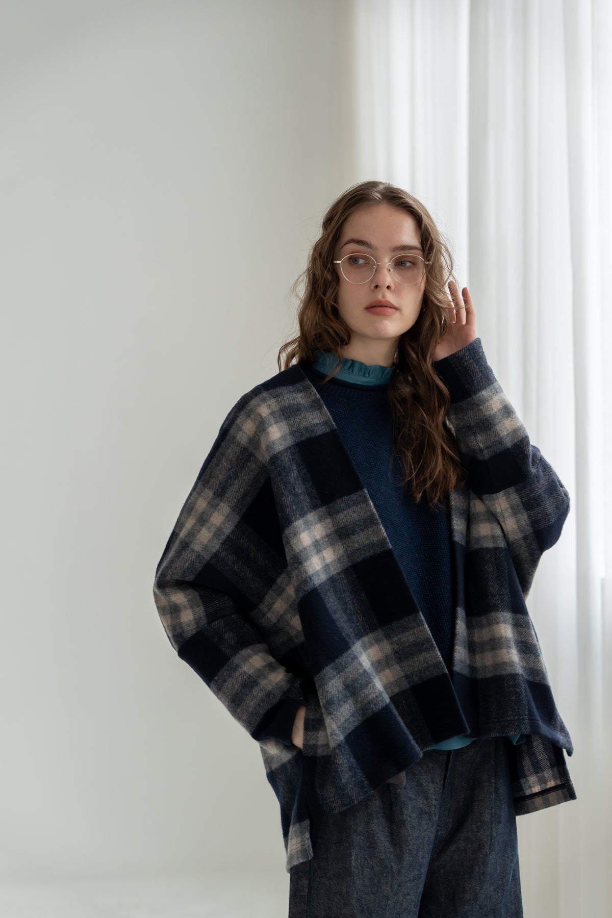 YARRA ECOWOOLモッサトッパーカーディガン YR-1647-244
