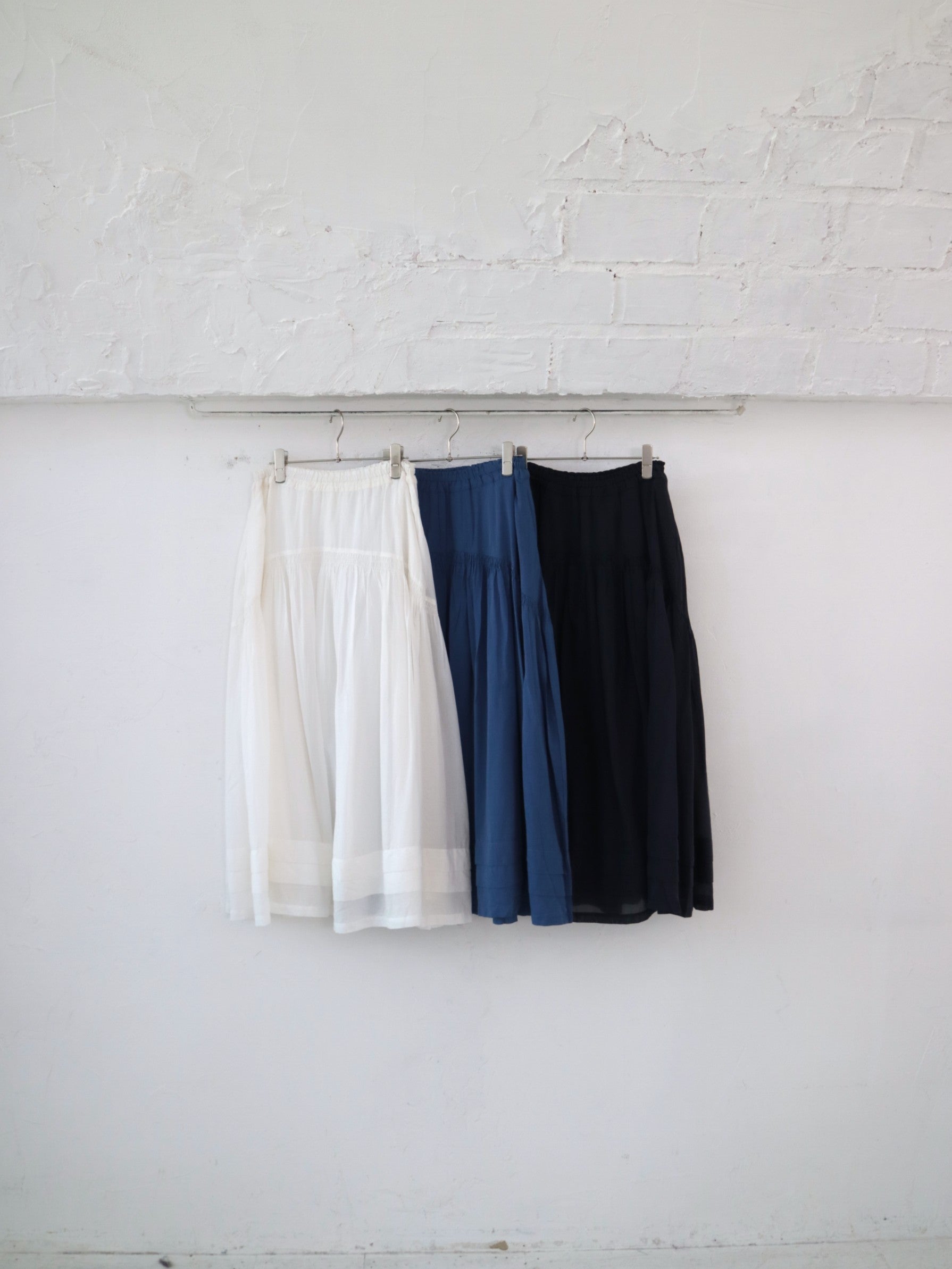 doux bleu スシボイル タックギャザースカート DB-2616-036