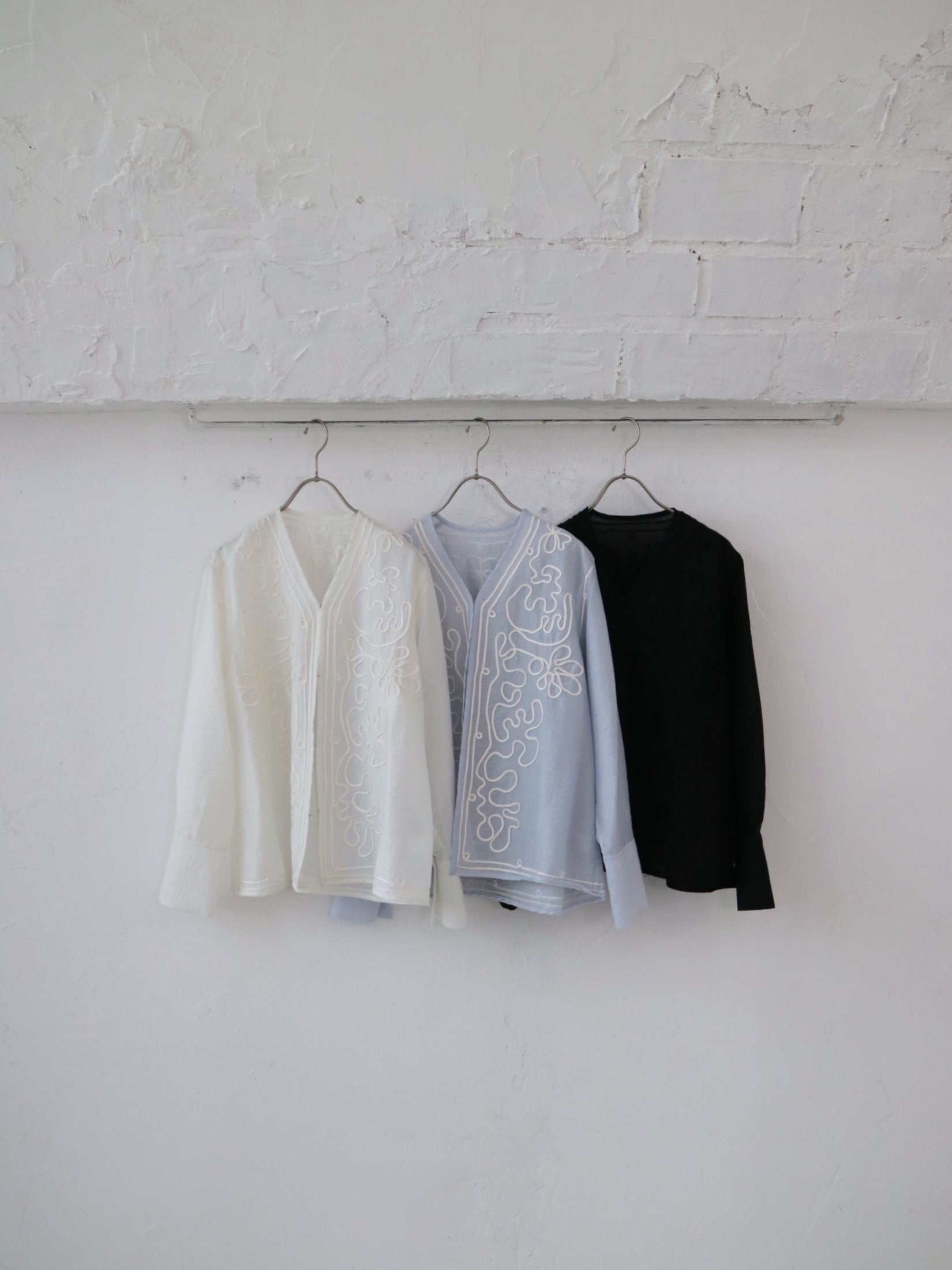 doux bleu テープ刺繍 シアージャケット DB-2617-038