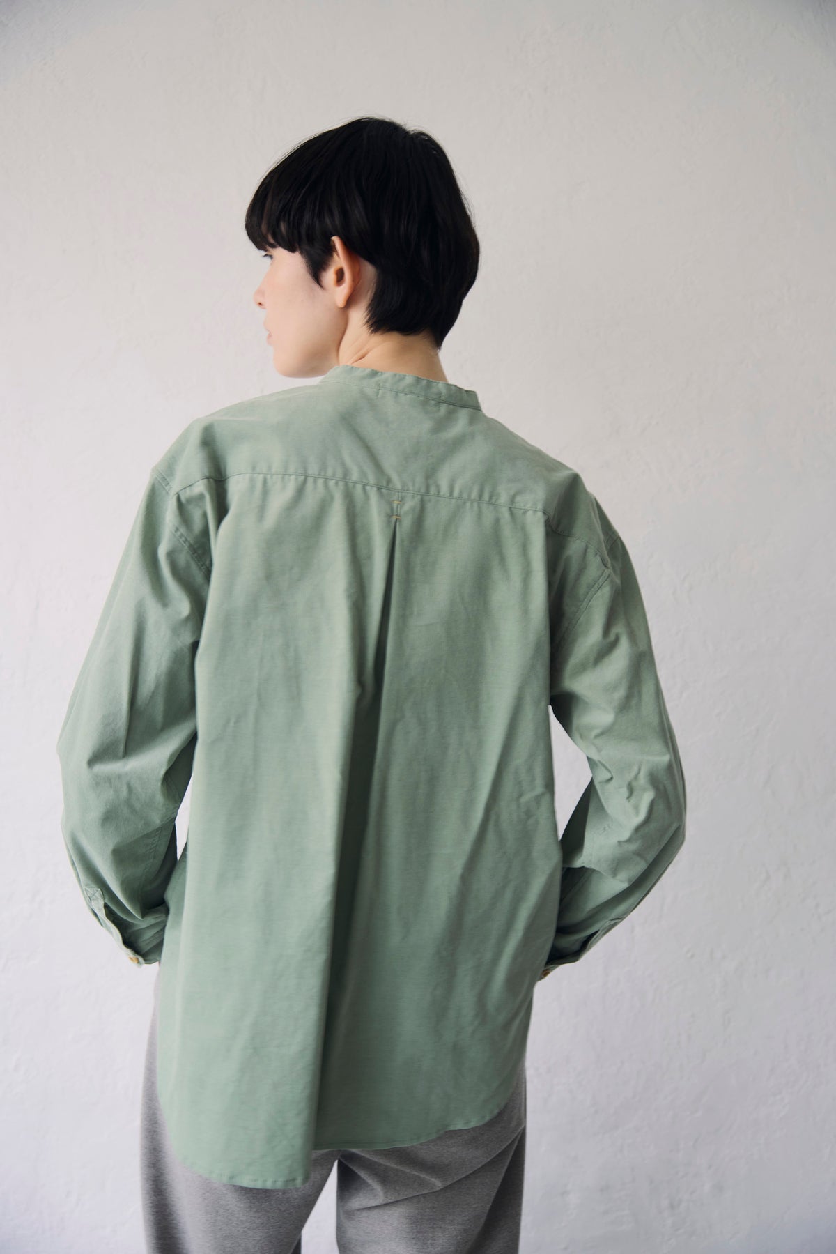 YARRA NEU MICRO WALE コーデュロイシャツ NU-5653-436