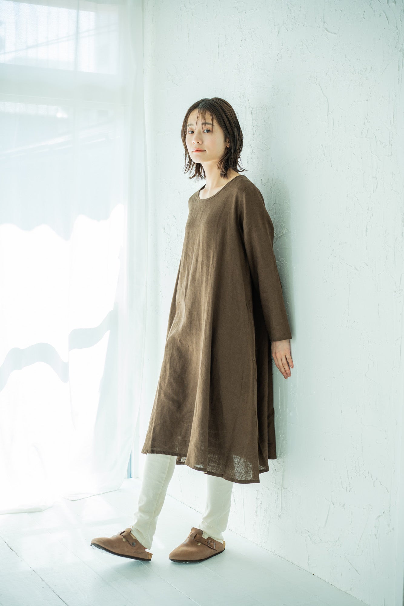 YARRA リトアニアリネンワンピース YR-1444-209