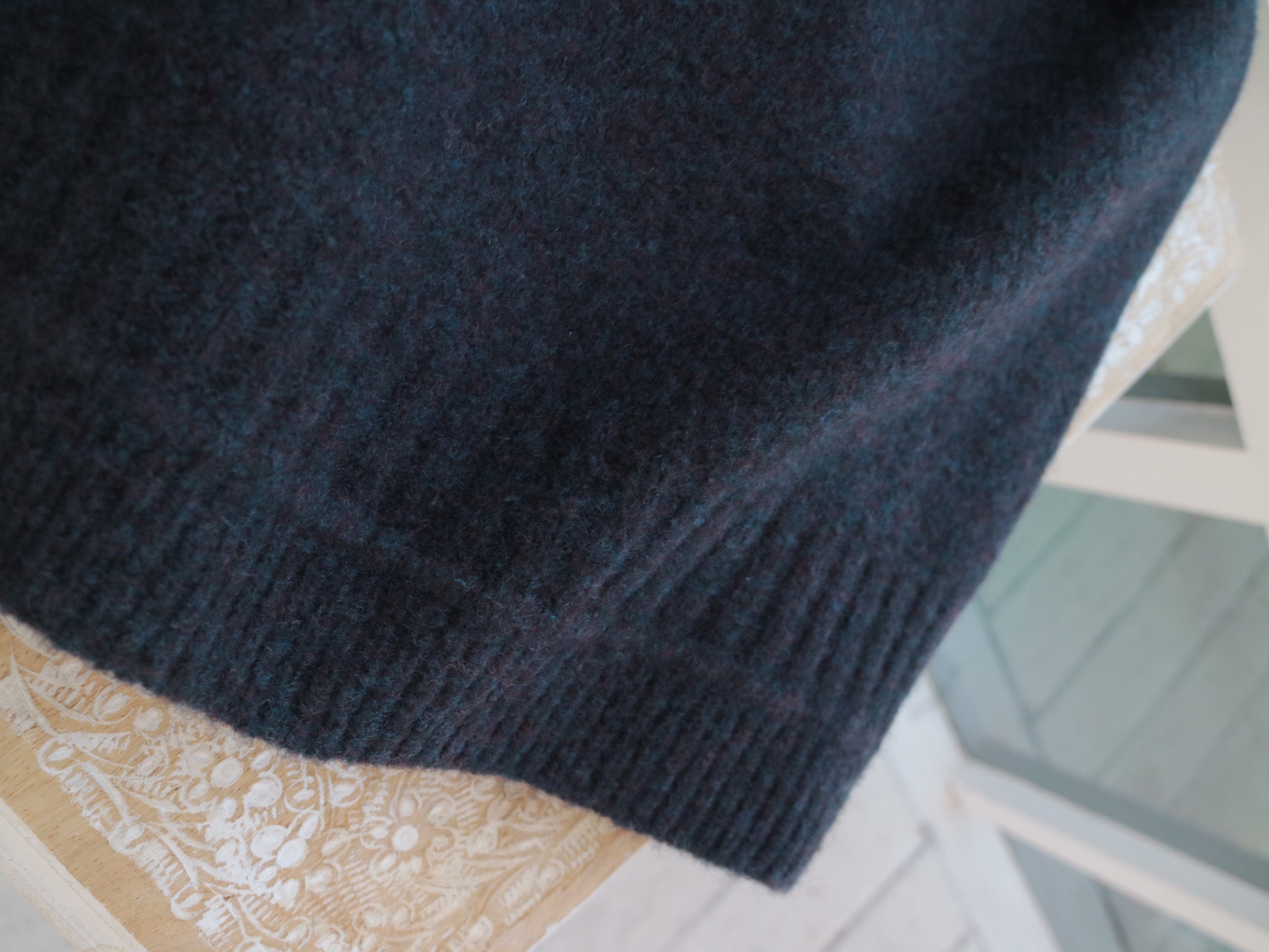 YARRA NEU ヤク混ニットプルオーバー NU-5552-418