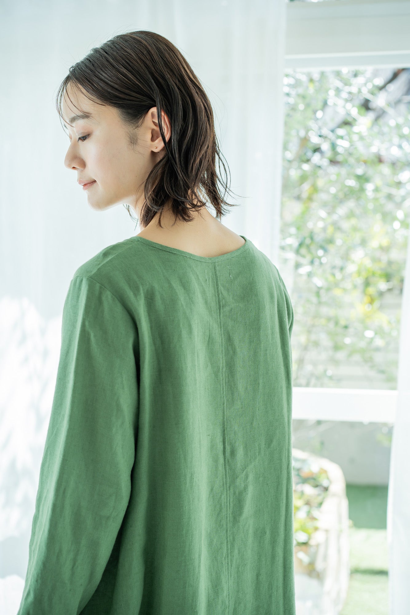 YARRA リトアニアリネンワンピース YR-1444-209