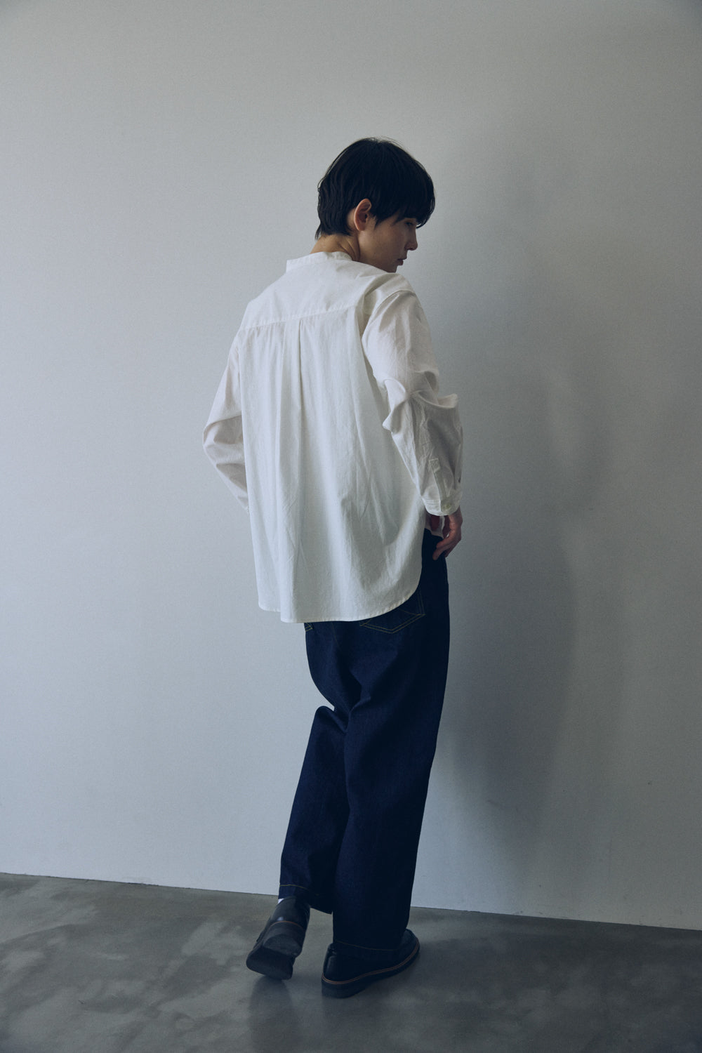 YARRA NEU オーガニックコットンダンプシャツ NU-5543-409