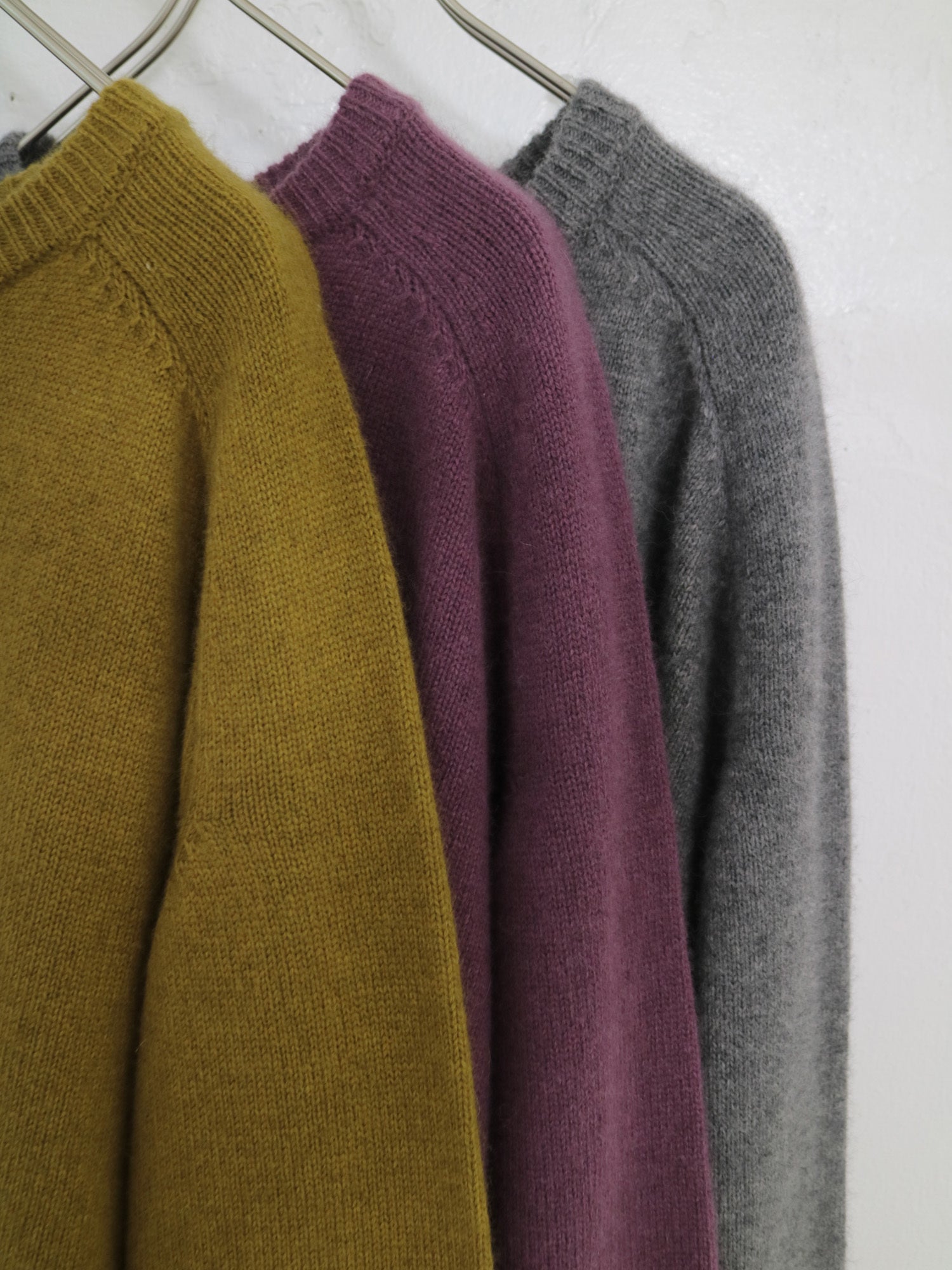 YARRA ラクーンブレンドニットプルオーバー YR-1552-278