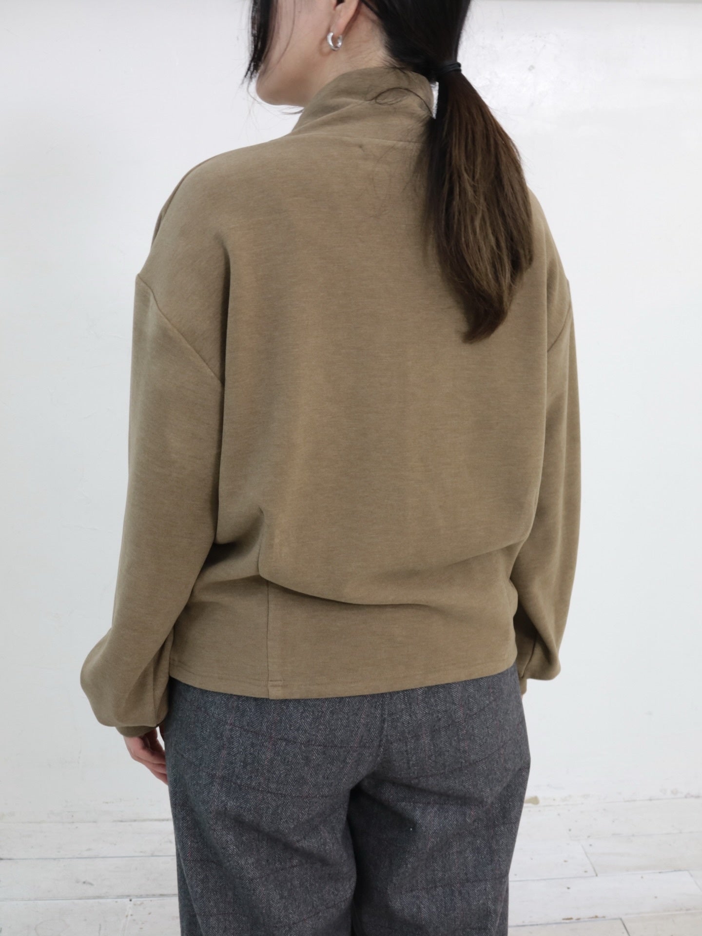 YARRA NEU ハイネックフリースTOPS NU-5551-416