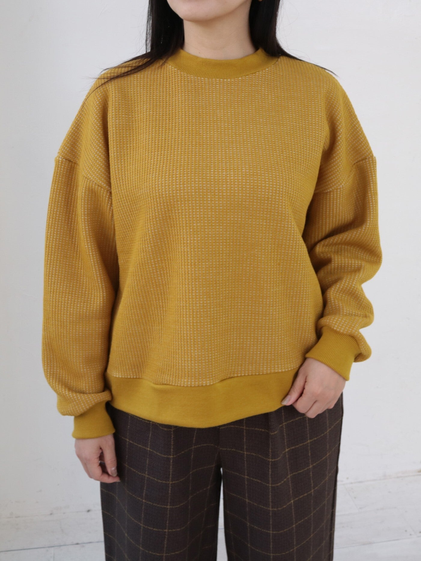 YARRA JACKALLワッフルプルオーバー YR-1551-272