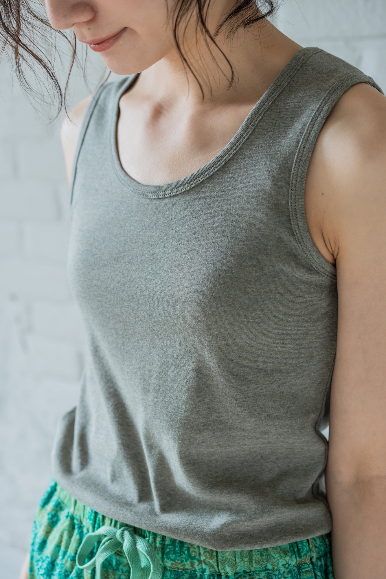 YARRA オーガニックコットンフライスタンク YR-1521-248