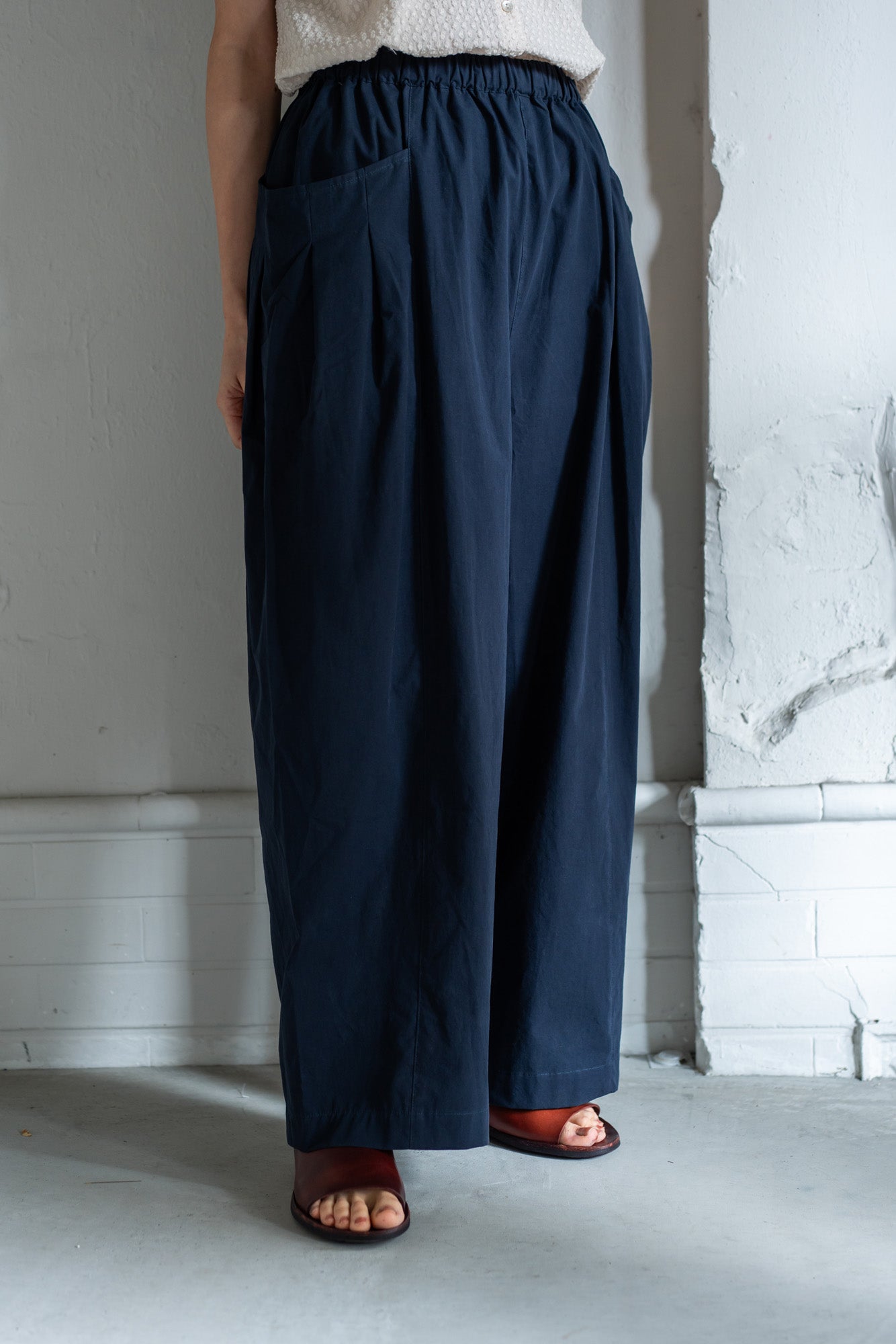 YARRA コンパクトツイルタックパンツ YR-1525-252