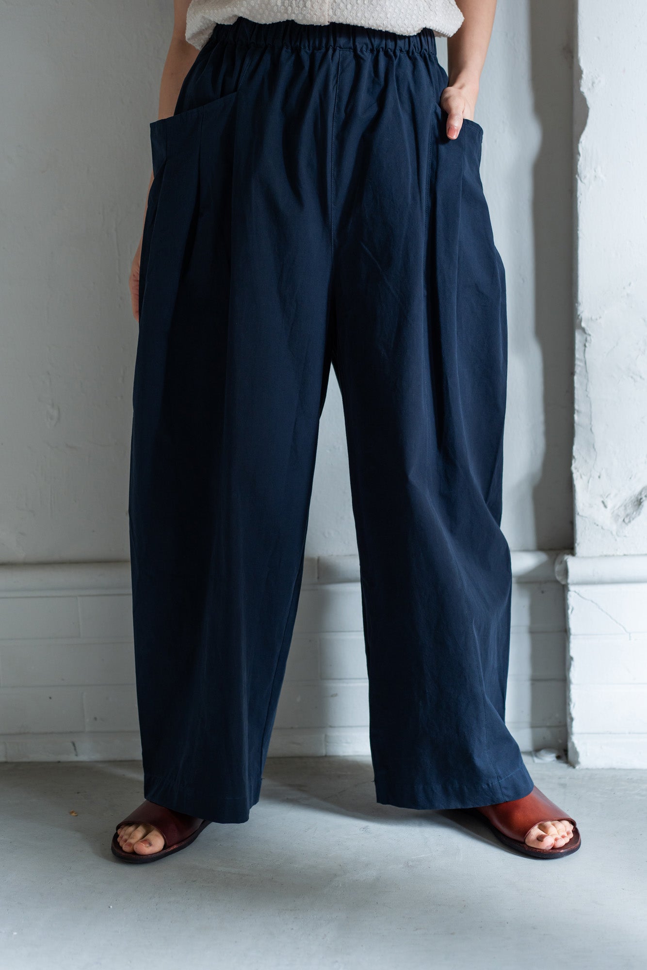 YARRA コンパクトツイルタックパンツ YR-1525-252