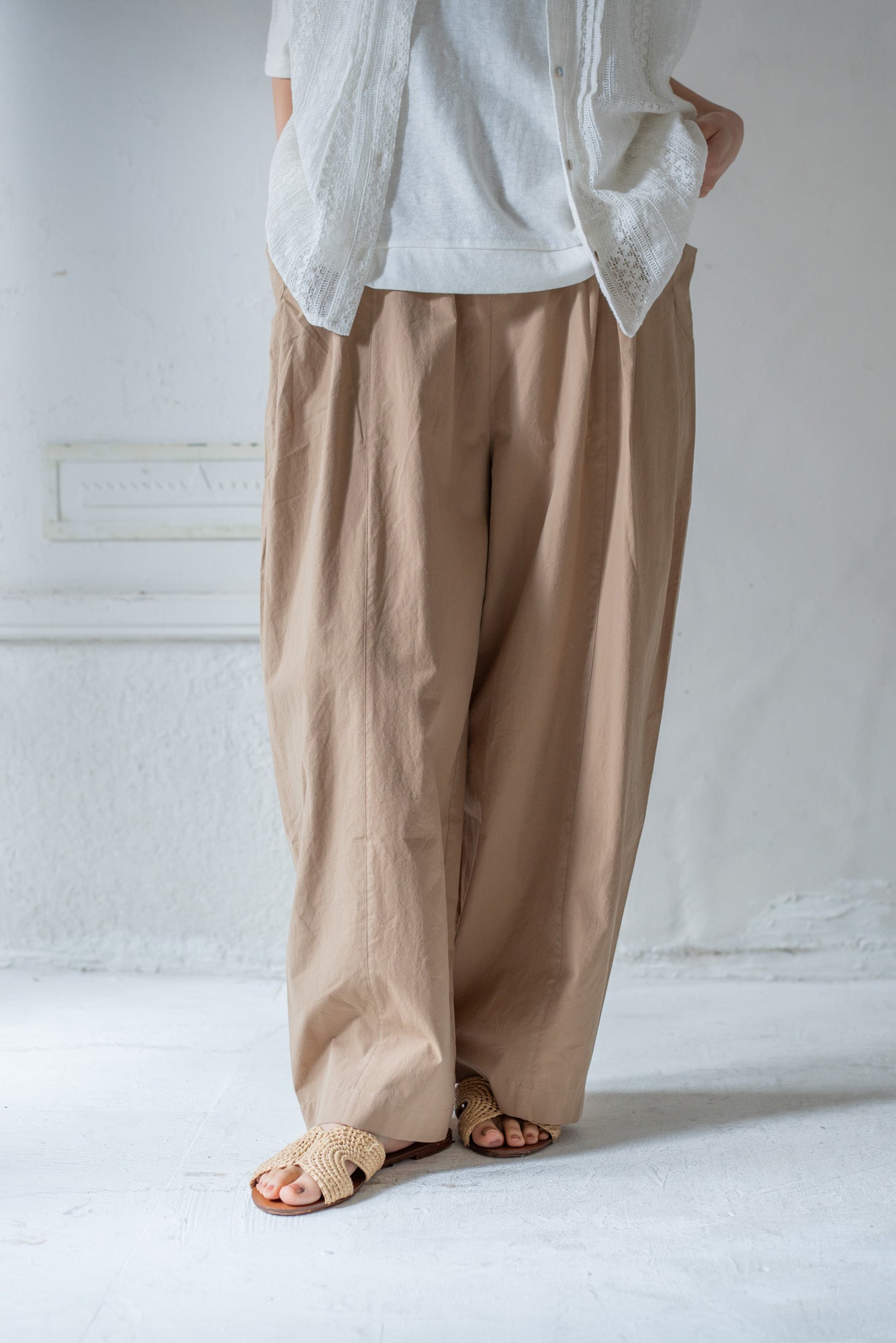 YARRA コンパクトツイルタックパンツ YR-1525-252
