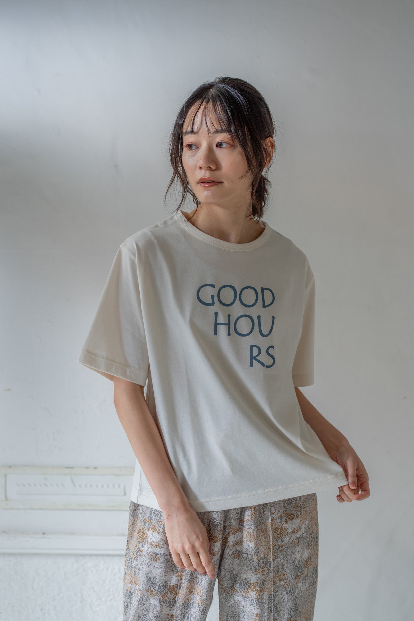 YARRA GOODHOURS半袖TEE YR-1521-249
