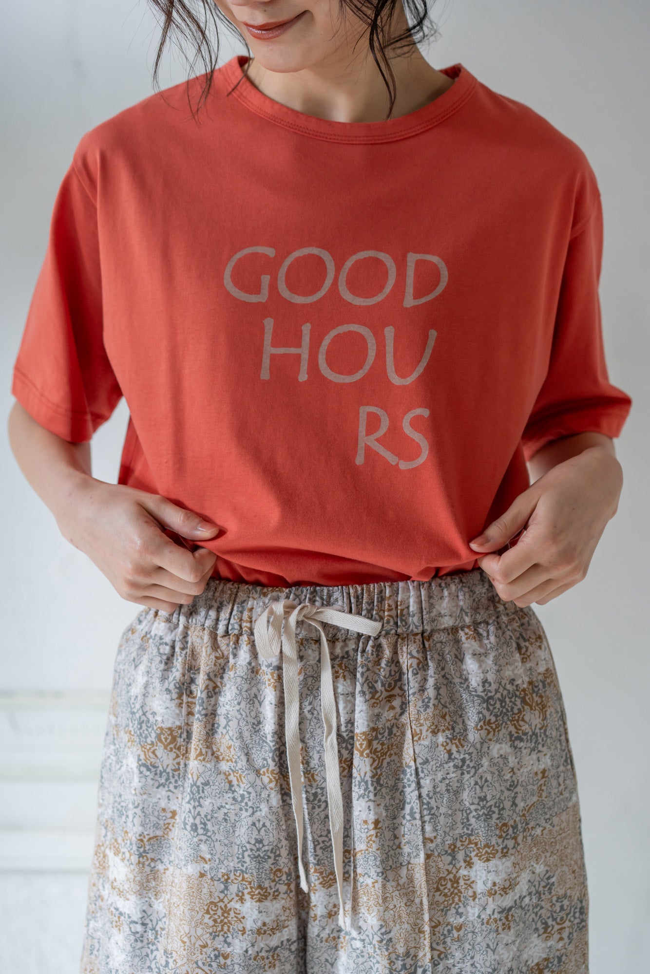 YARRA GOODHOURS半袖TEE YR-1521-249