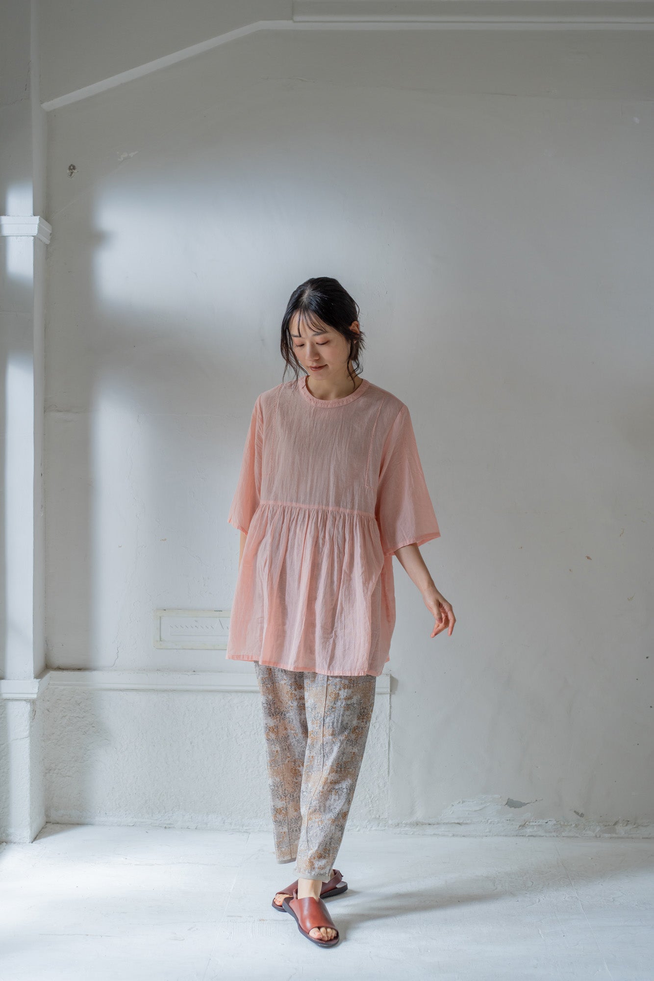 YARRA INDIAプリントパンツ YR-1525-270