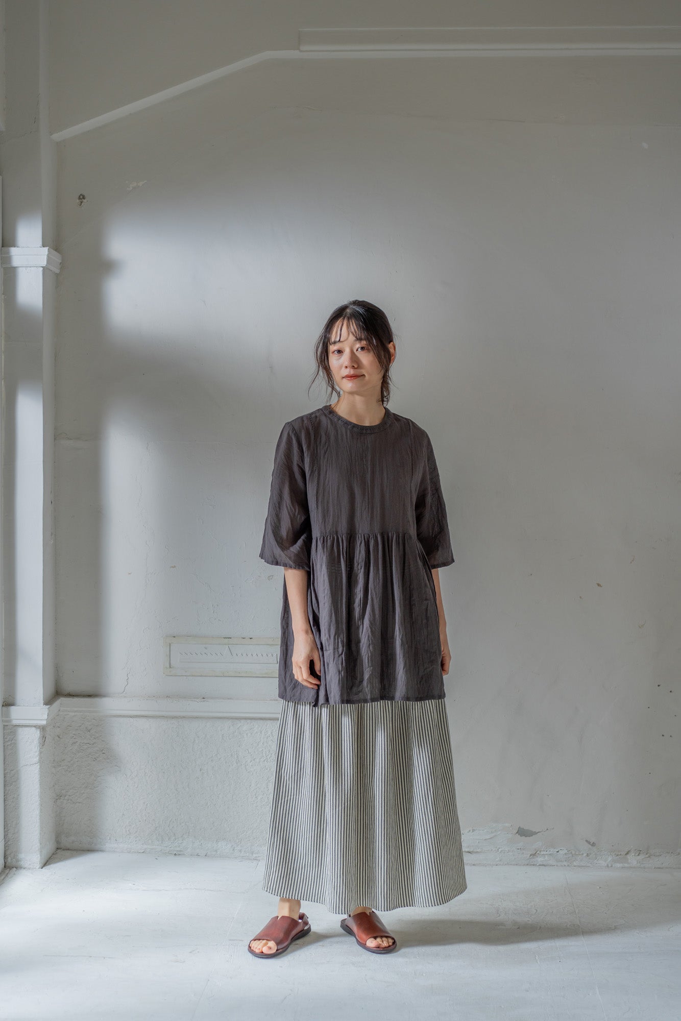 YARRA INDIAハンド刺繍ブラウス YR-1523-263