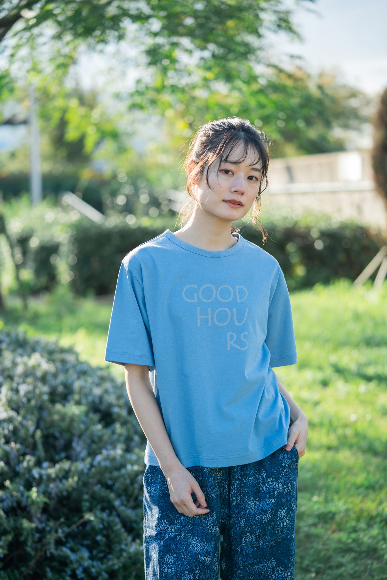 YARRA GOODHOURS半袖TEE YR-1521-249