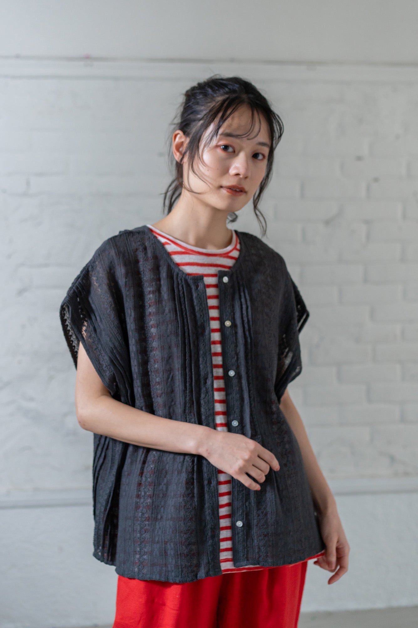 YARRA INDIAレース2WAYベスト YR-1528-286