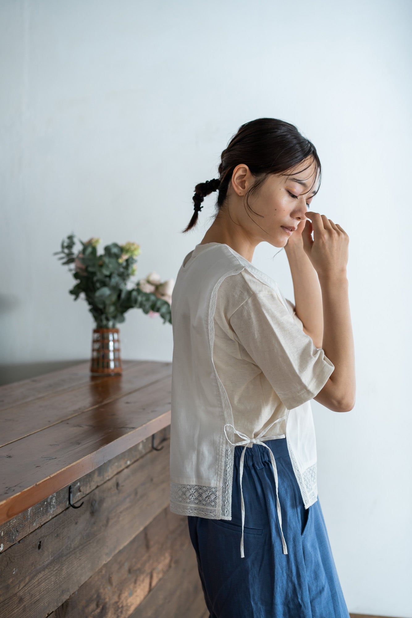 YARRA エコリバイバル半袖TEE YR-1511-202