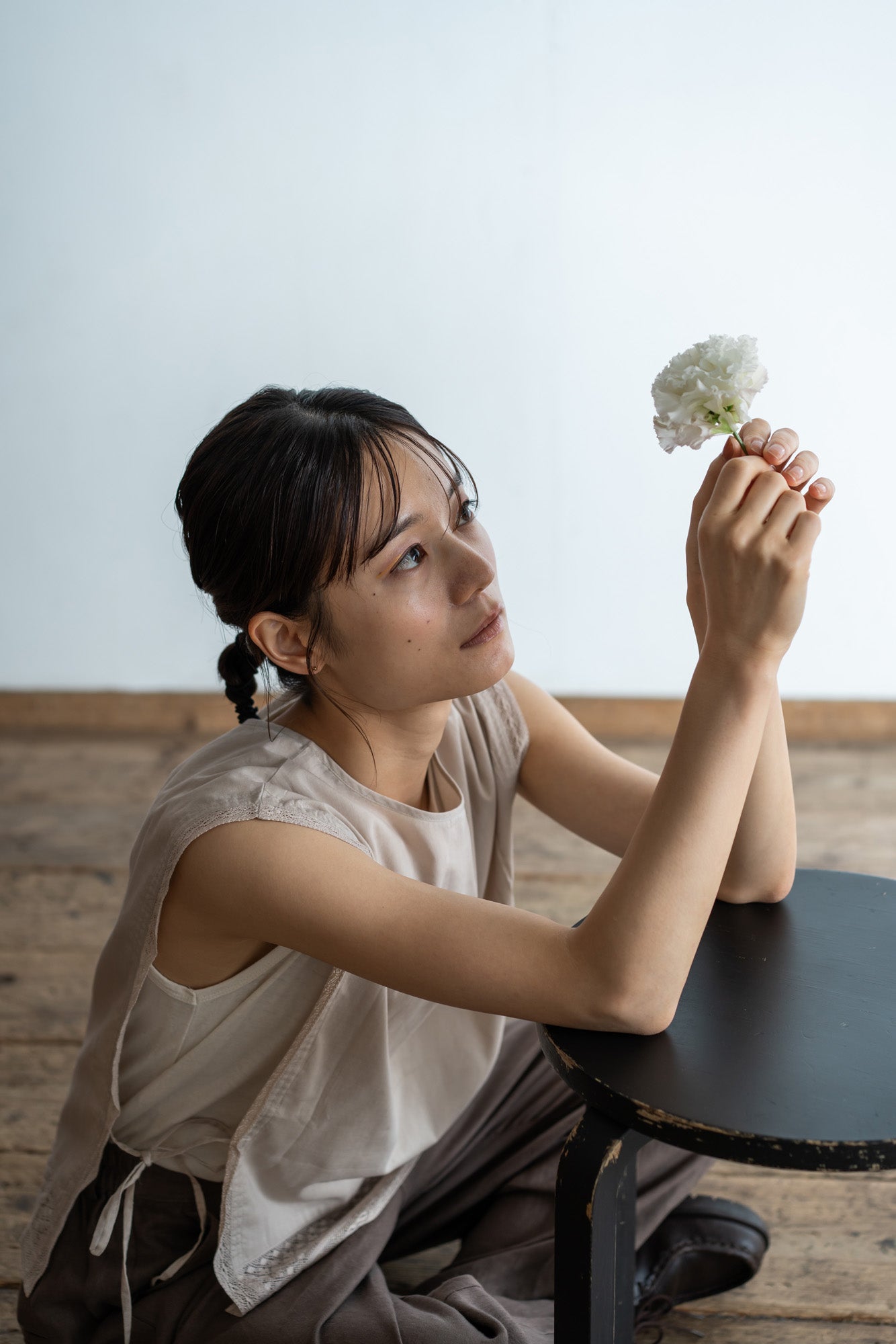 YARRA エコリバイバルノースリTEE YR-1511-203