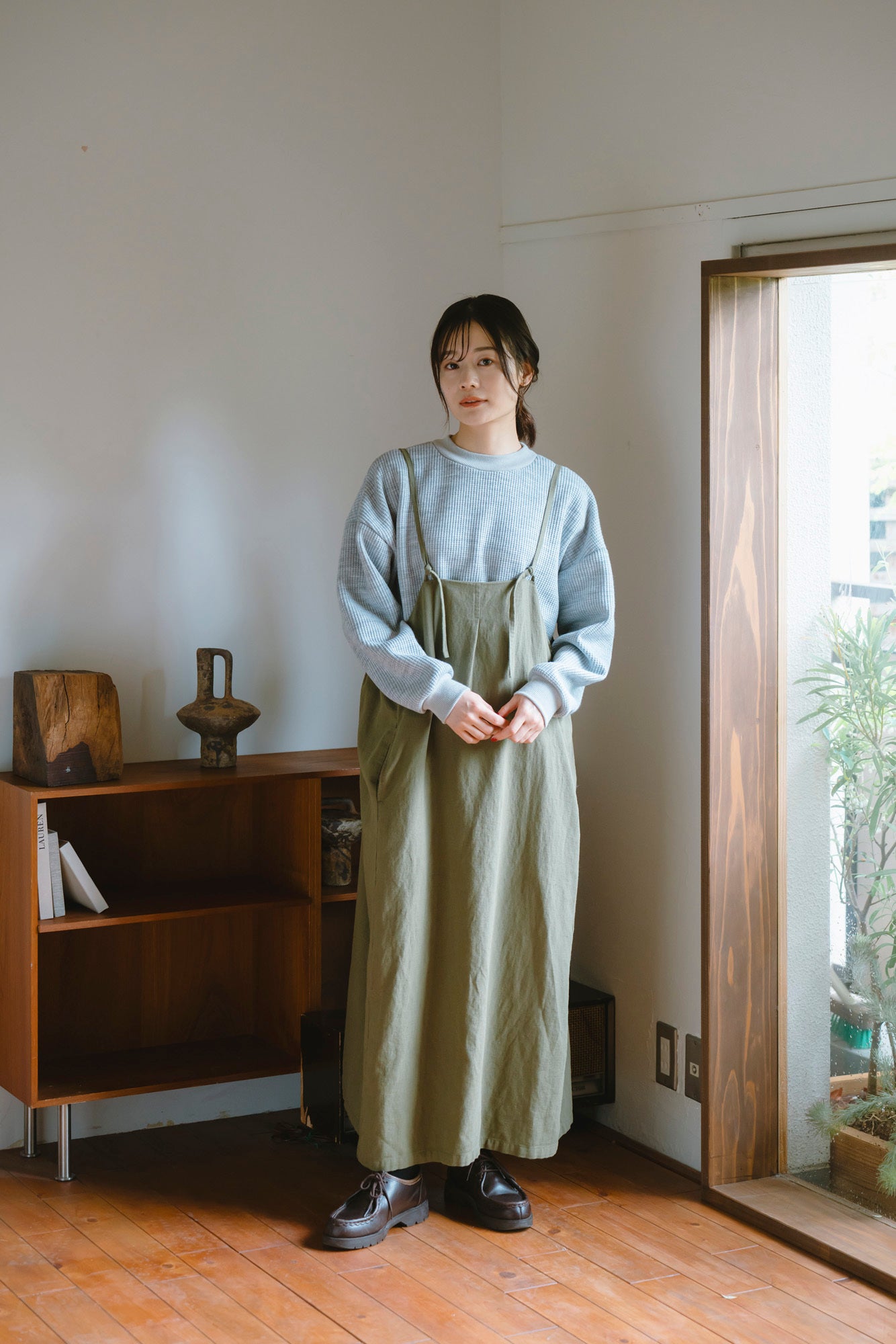 YARRA JACKALLワッフルプルオーバー YR-1551-272