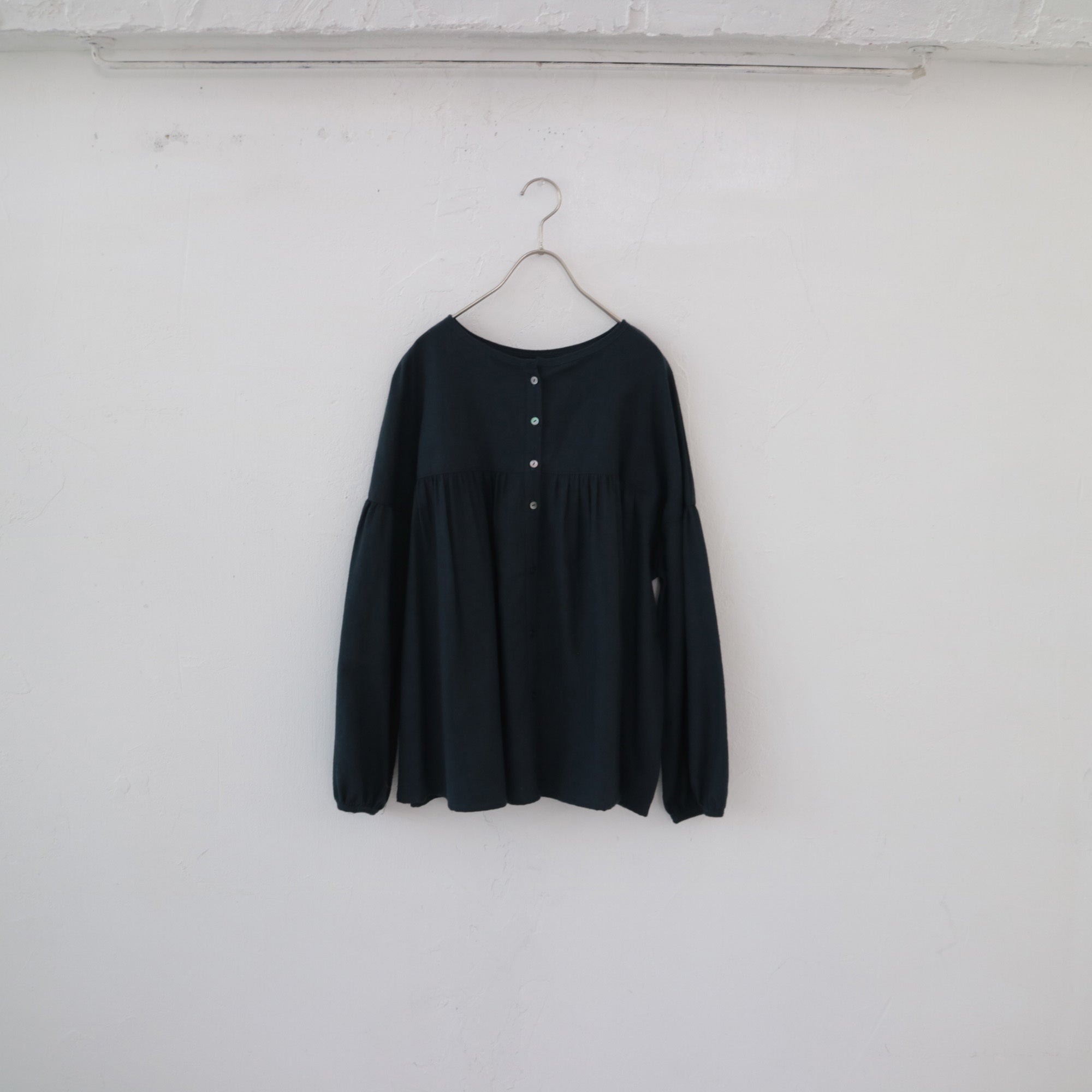 YARRA オリジナルツイルヨークギャザーブラウス YR-1553-248