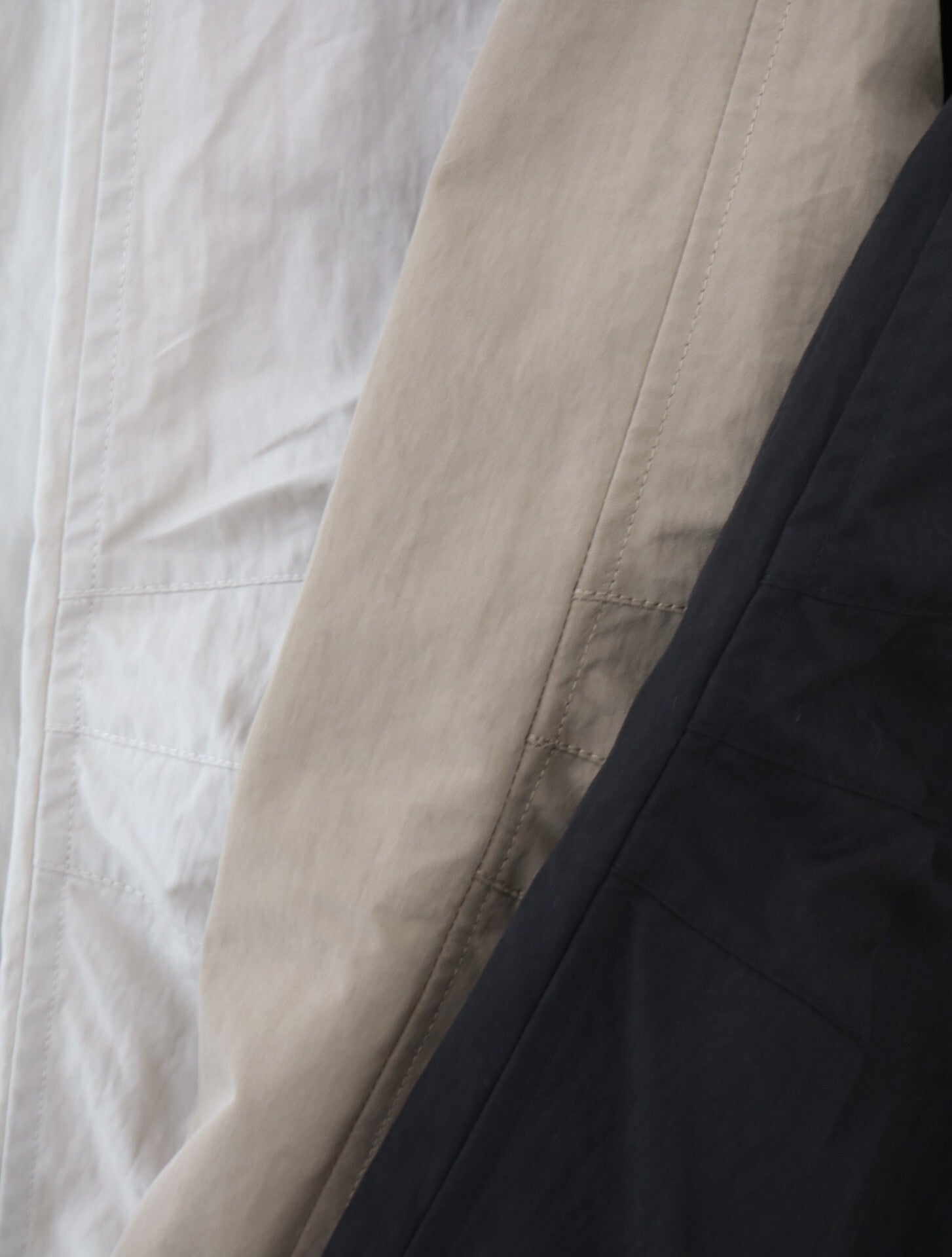 YARRA NEU C/NYフード付ミドルブルゾン NU-5547-413