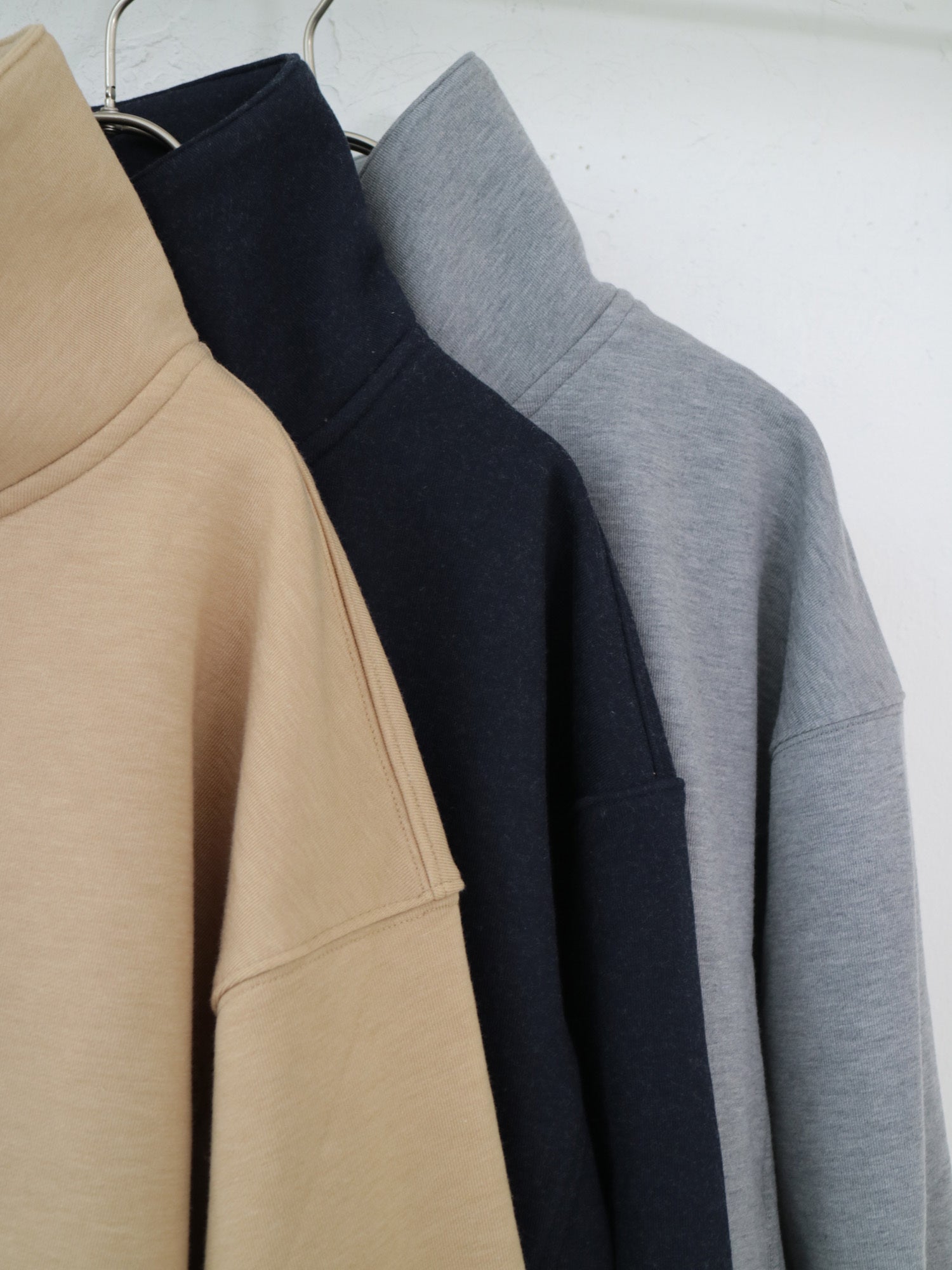 YARRA NEU ウォーム裏毛ハーフZIP NU-5551-415