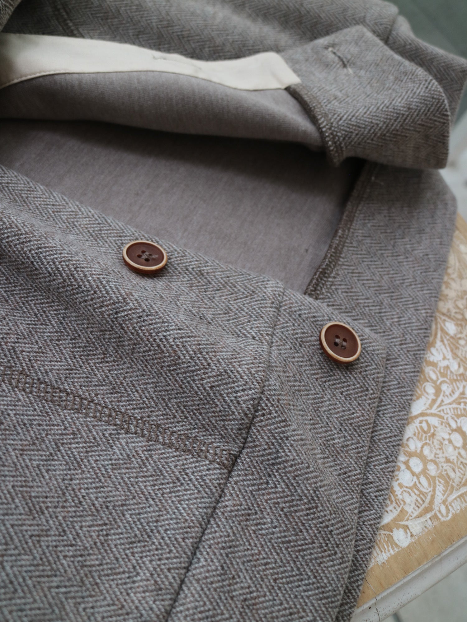 YARRA NEU W混釦ダウンカットブルゾン NU-5551-417