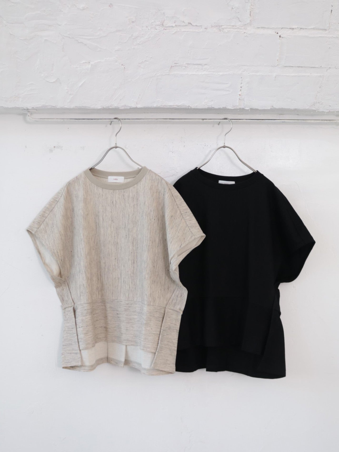 YARRA 綿麻ツイードカットプルオーバー YR-1541-279