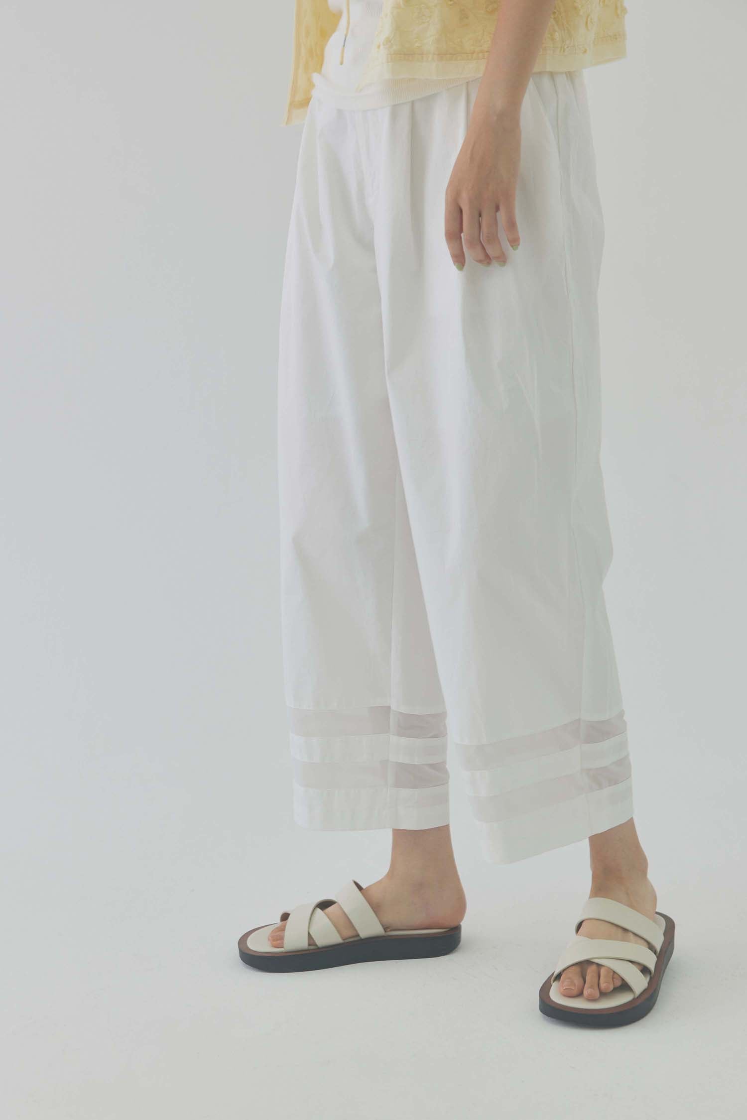 doux bleu シアーラインワイドパンツ DB-2415-037